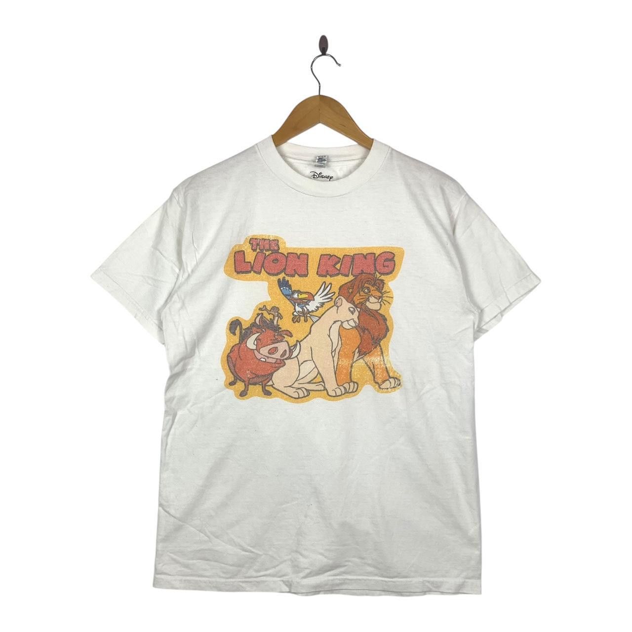 Vintage Vintage THE LION KING Movie Film Simba Nala Mufasa Tee Shirt Size M / US 6-8 / IT 42-44 - 1 Thumbnail