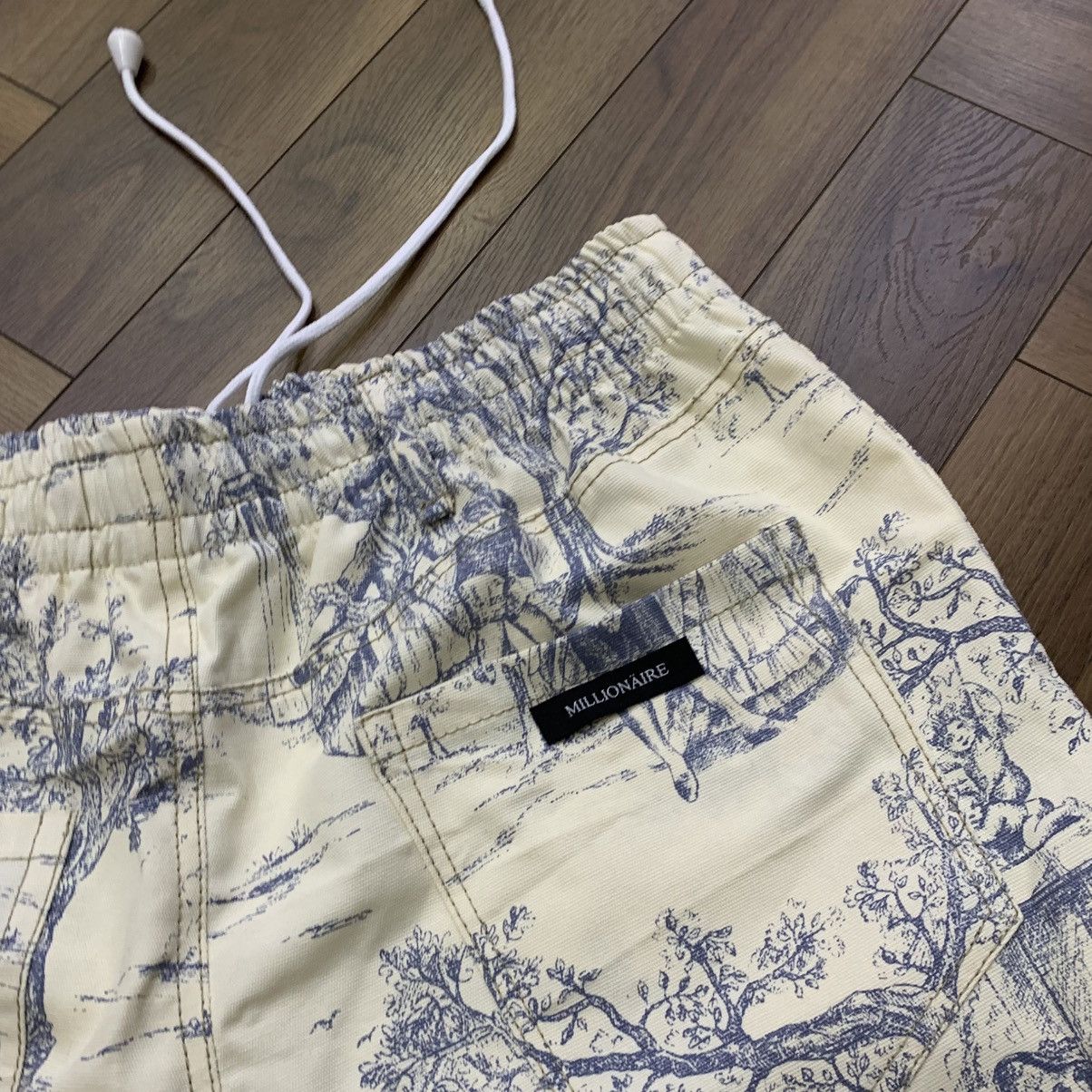 Other MillionäireGarms Toile Blue and White Shorts Size US 32 / EU 48 - 4 Thumbnail