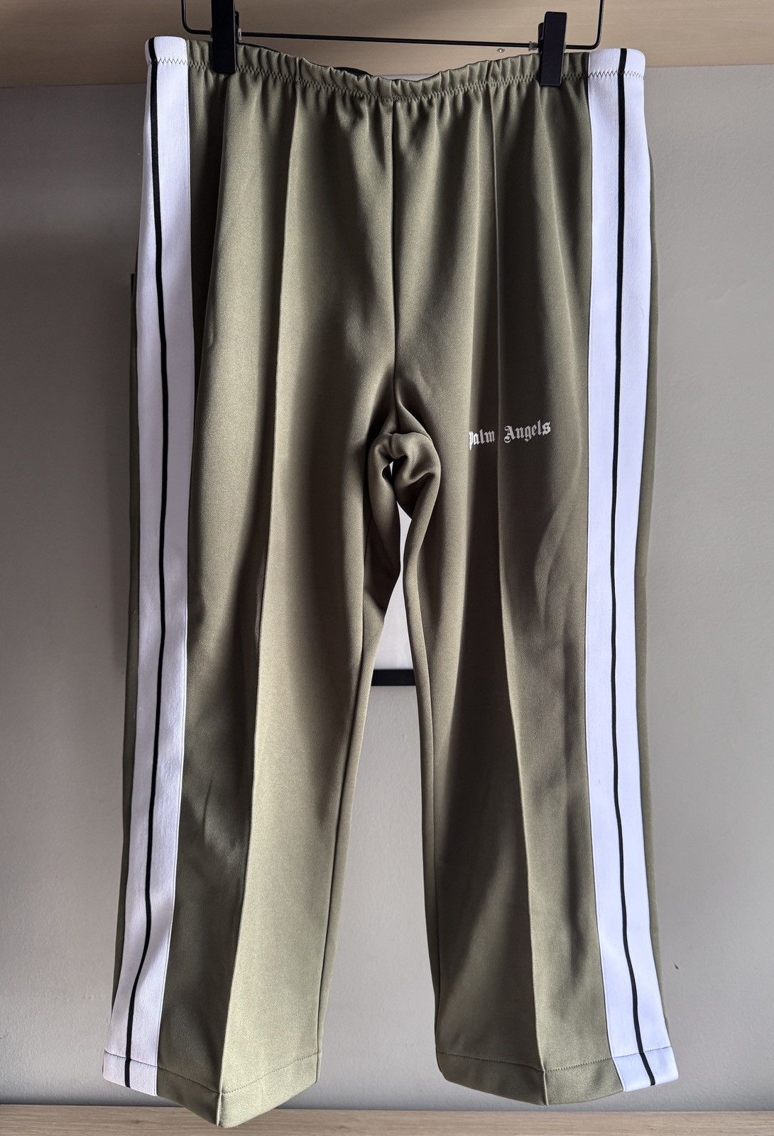 Palm Angels Green Polyester Lounge Pant Size 30" / US 8 / IT 44 - 2 Thumbnail