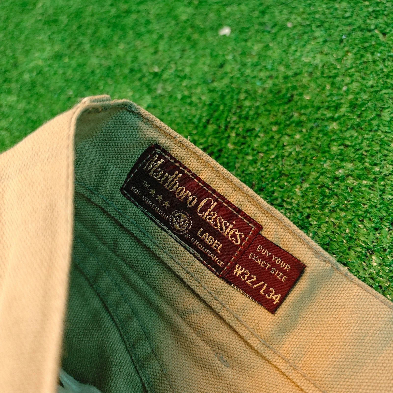 Marlboro Classics Vintage Marlboro Classics Jeans Mens 32x34 Straight beige Size US 32 / EU 48 - 4 Thumbnail