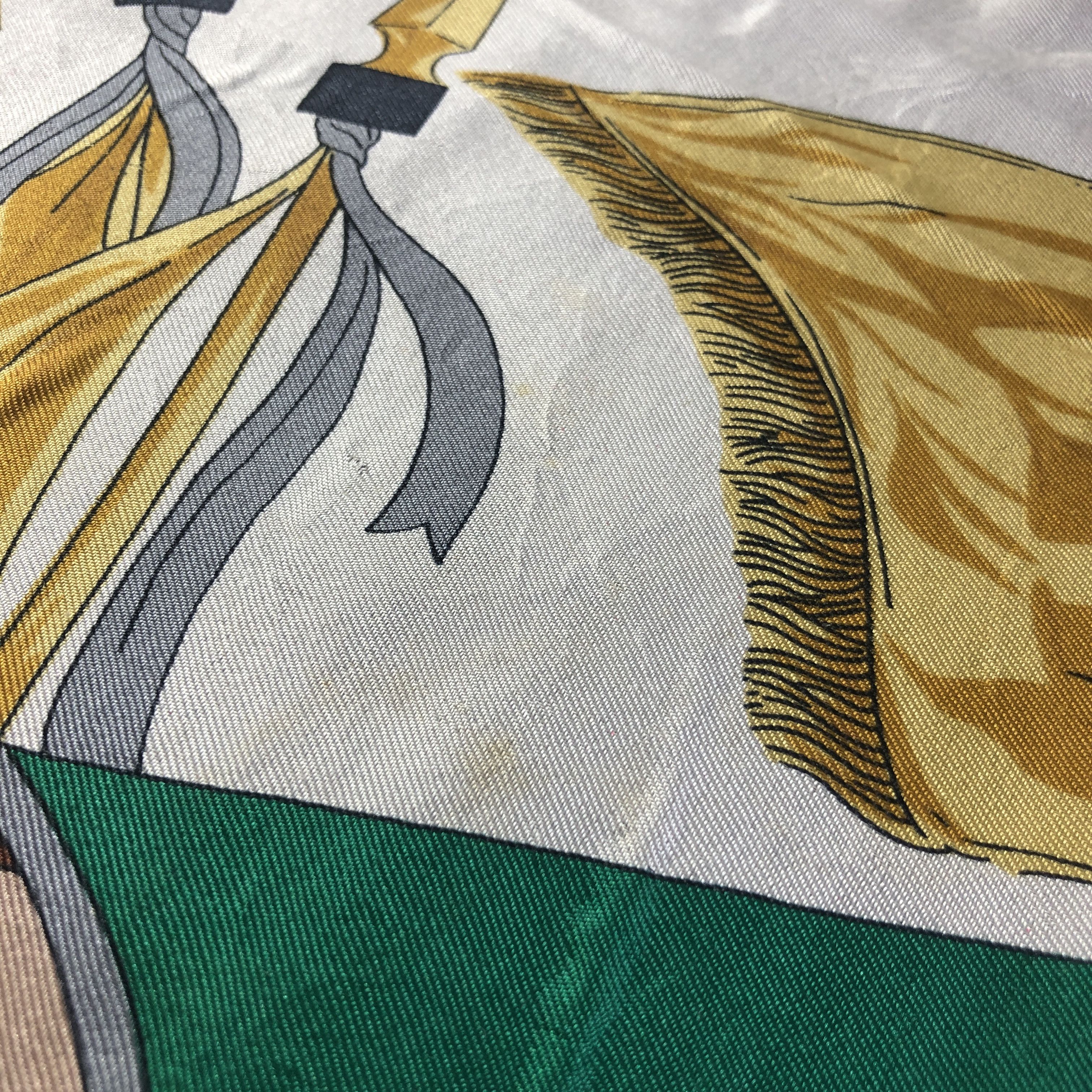 Vintage Johann Sebastian Bach Luxury Silk Scarf M967 Size ONE SIZE - 8 Thumbnail