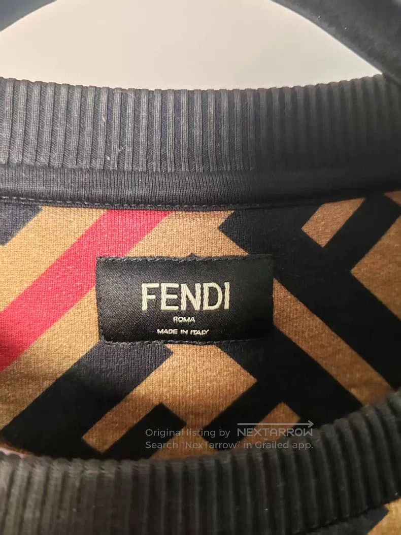 Fendi Fendi All-over print sweatshirt Size US S / EU 44-46 / 1 - 4 Thumbnail