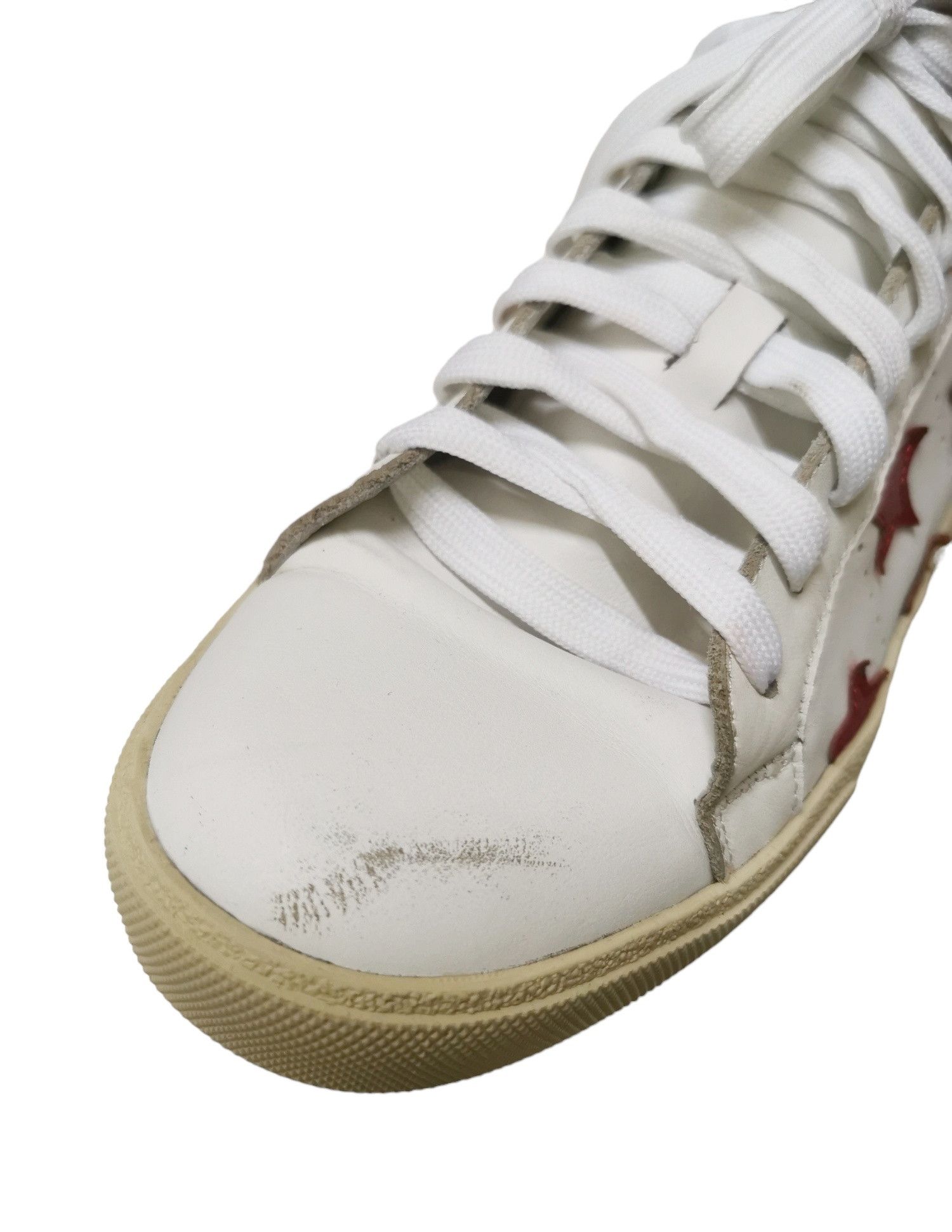 Saint Laurent Paris Saint Laurent Paris Star Sneakers Shoes Size US 6 / EU 39 - 9 Thumbnail