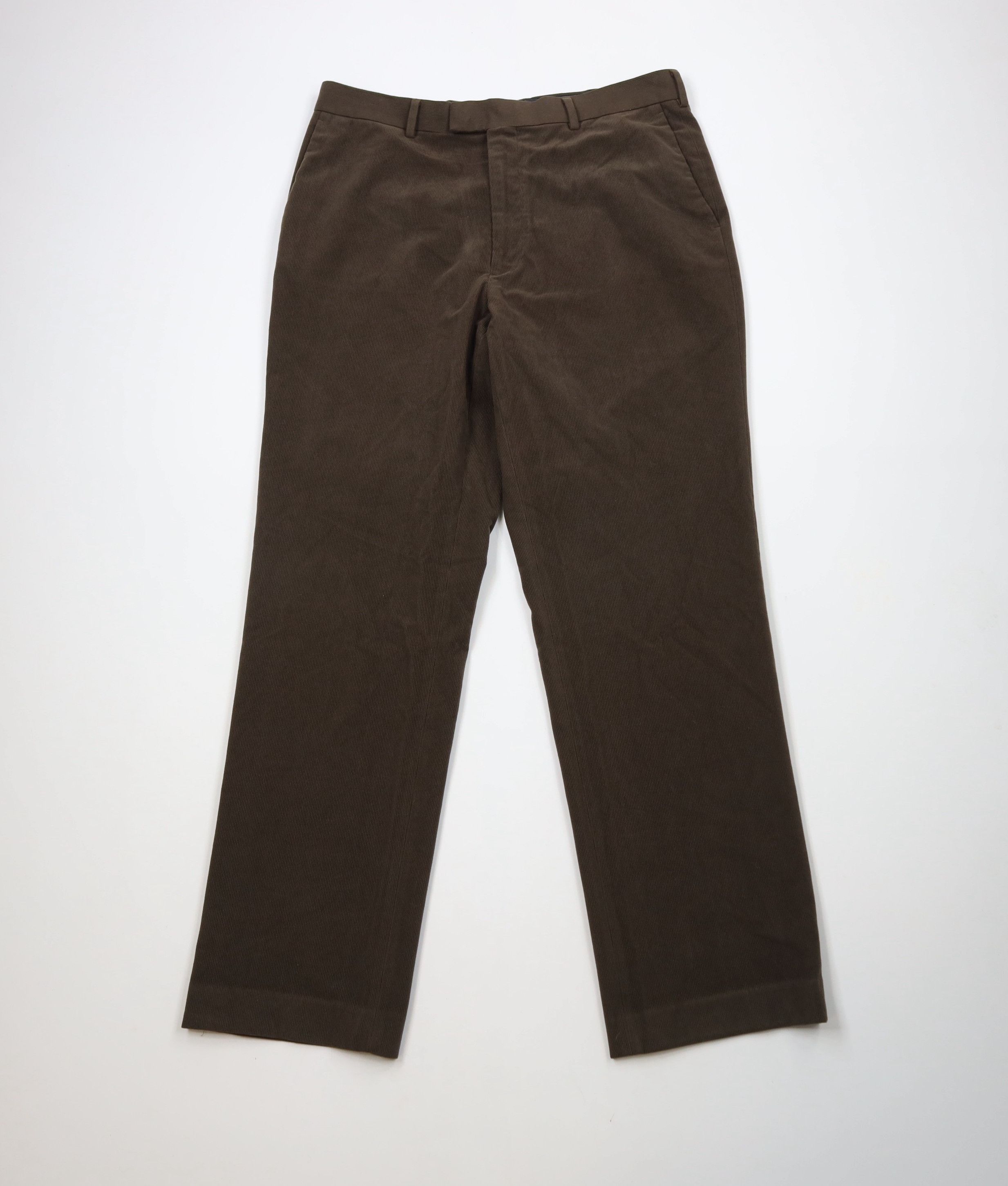 Vintage Vintage 90s Streetwear Wide Leg Corduroy Chino Pants Brown Size US 36 / EU 52 - 1 Thumbnail