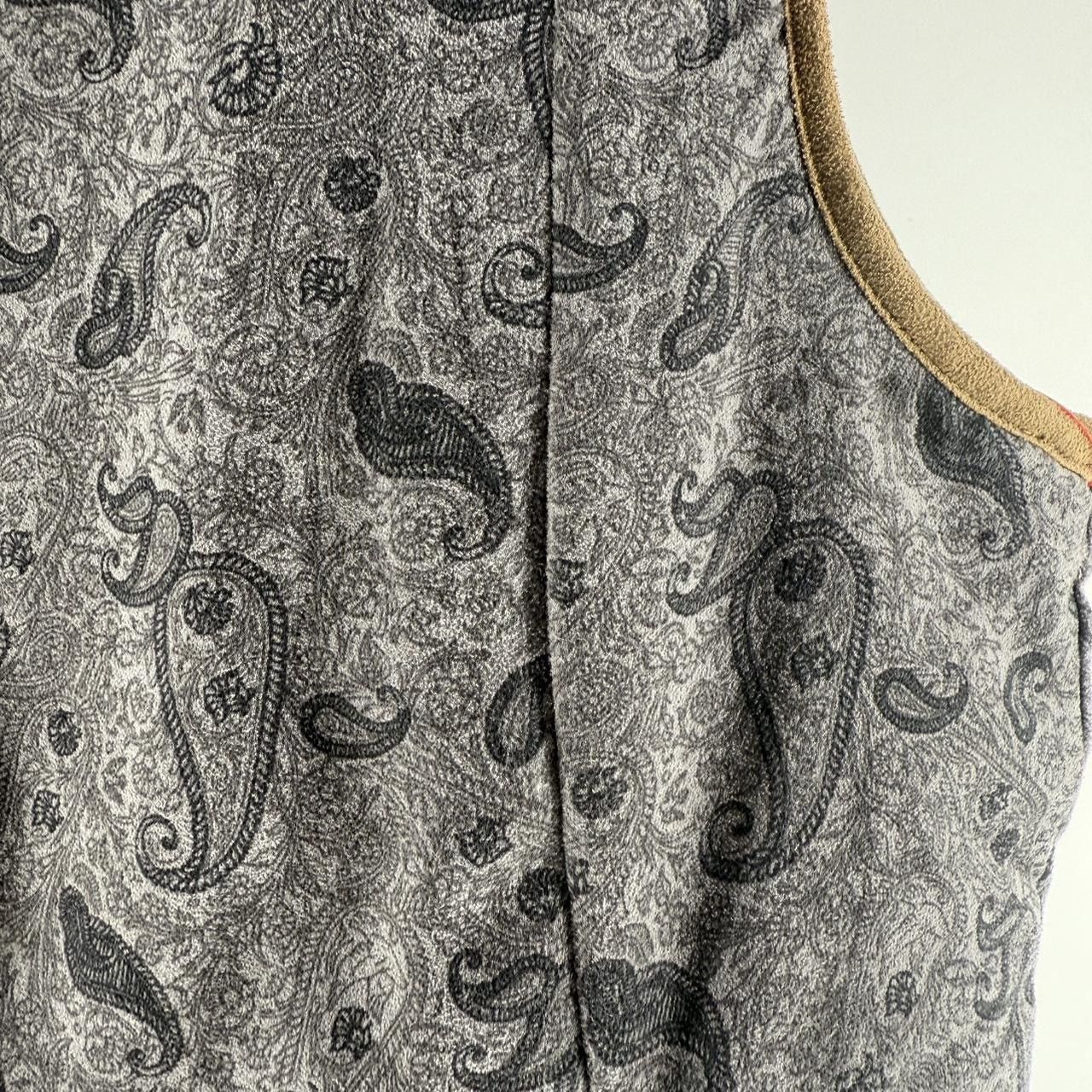 Columbia Columbia River Resort Gray Paisley Zip Vest Size Medium Size M / US 6-8 / IT 42-44 - 2 Thumbnail