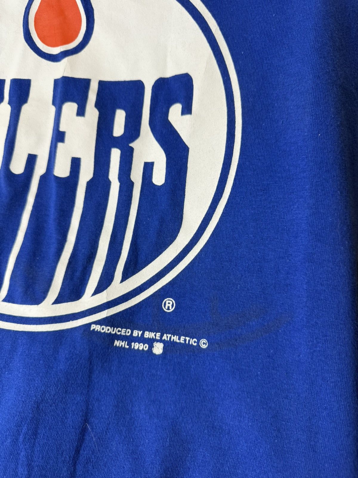 NFL Vintage NFL Oilers 1990 T Shirt Football NHL Size US XL / EU 56 / 4 - 7 Thumbnail