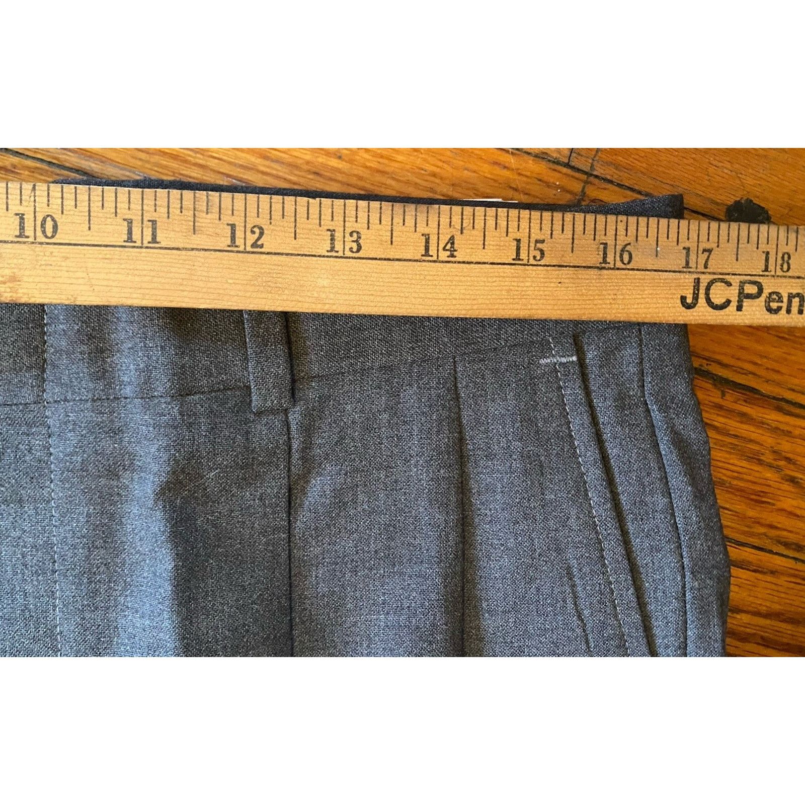 Evan Picone NEW USA Evan Picone Men’s Pants Wool W36 Unfinished Hem NWT Size US 36 / EU 52 - 7 Thumbnail