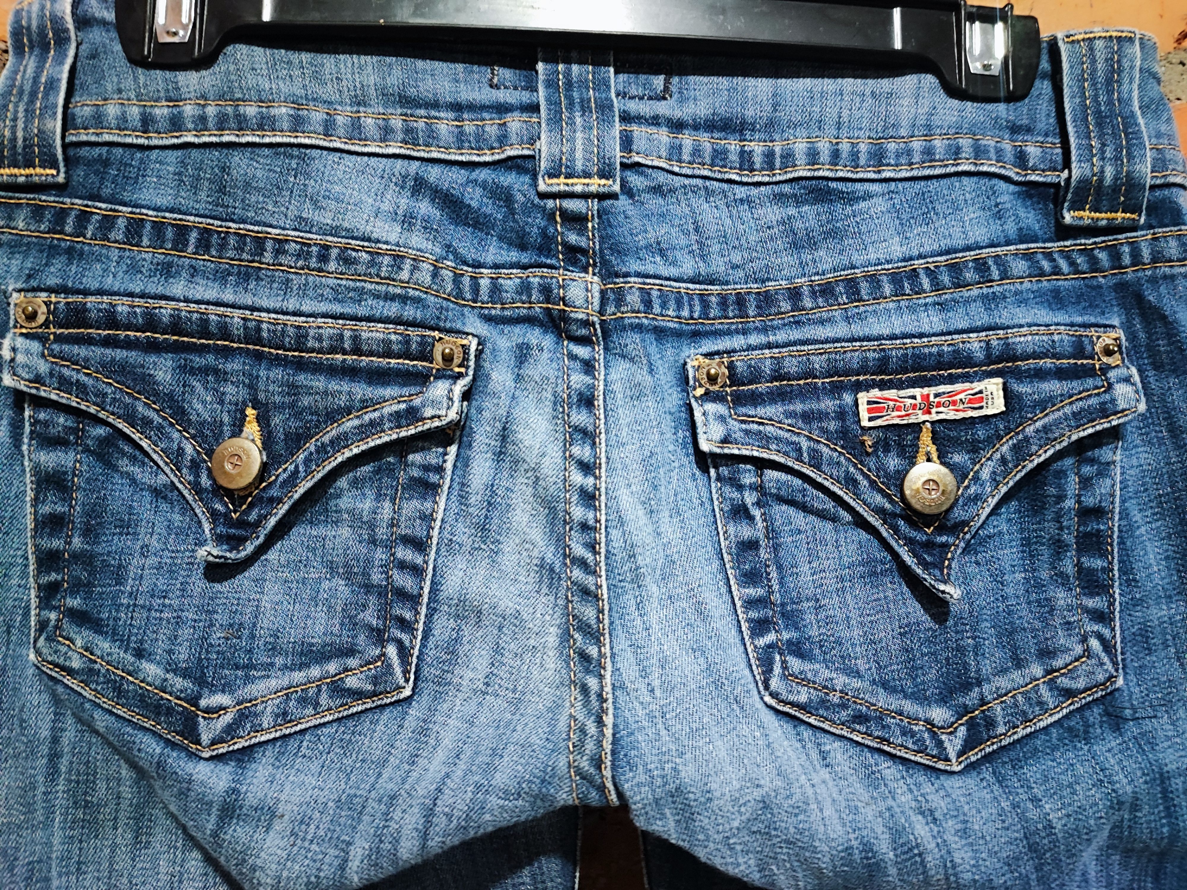 Hudson Flare Jeans Hudson Low Rise Boot Cut Size 30" / US 8 / IT 44 - 7 Thumbnail