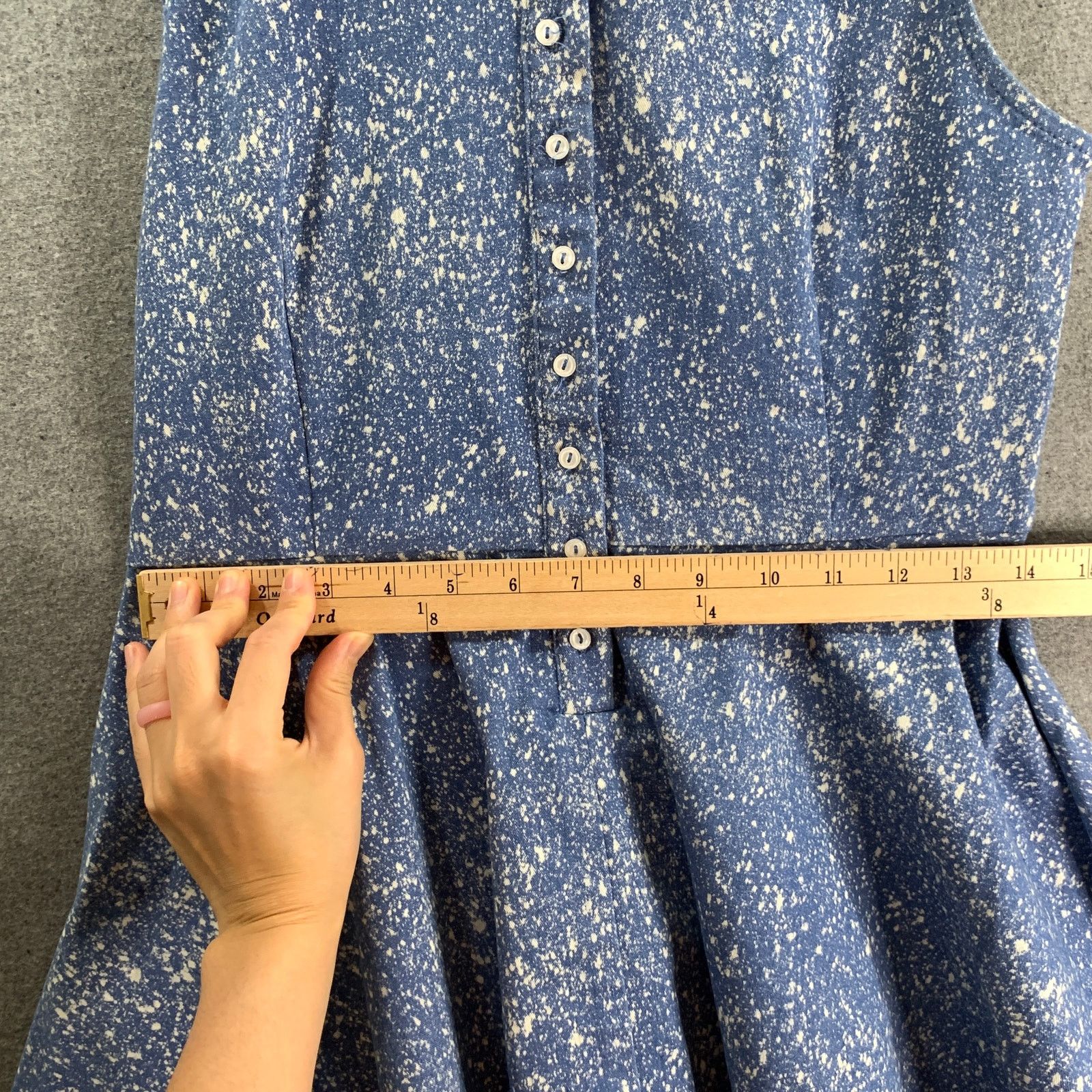 Other Blue Dress Women Size Small Mini Dress Sleeveless Size S / US 4 / IT 40 - 6 Thumbnail
