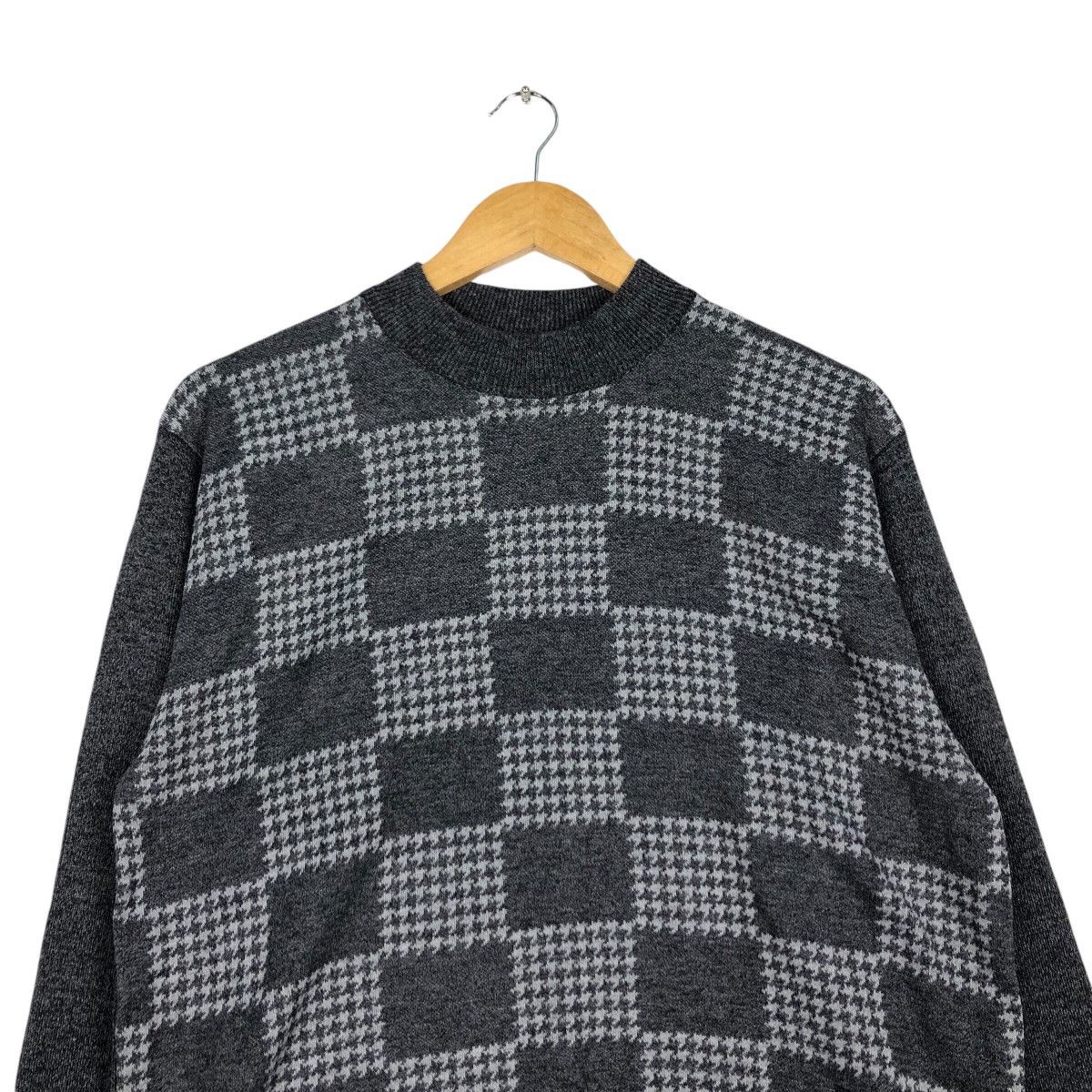 Japanese Brand Checked Japanese Brand Sweatshirt Medium Size Size US M / EU 48-50 / 2 - 2 Thumbnail