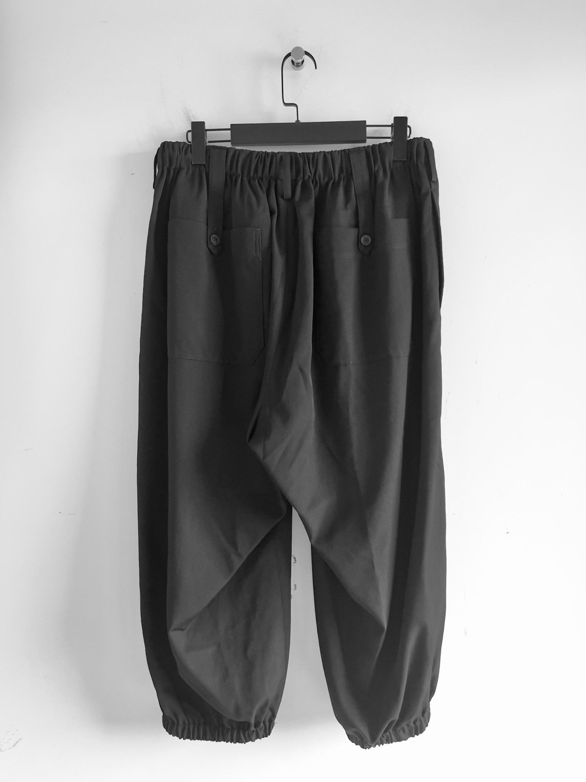 Yohji Yamamoto Yohji Yamamoto Pour Homme - Gathered 9 Part Length Pants Size US 30 / EU 46 - 2 Thumbnail