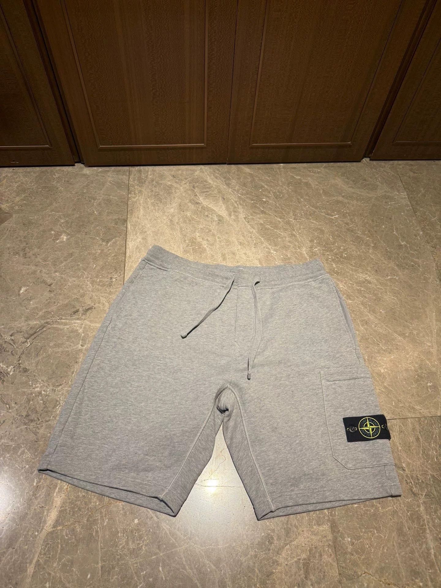 Stone Island Stone Island Cotton Gray Shorts XL Men Size US 36 / EU 52 - 1 Thumbnail