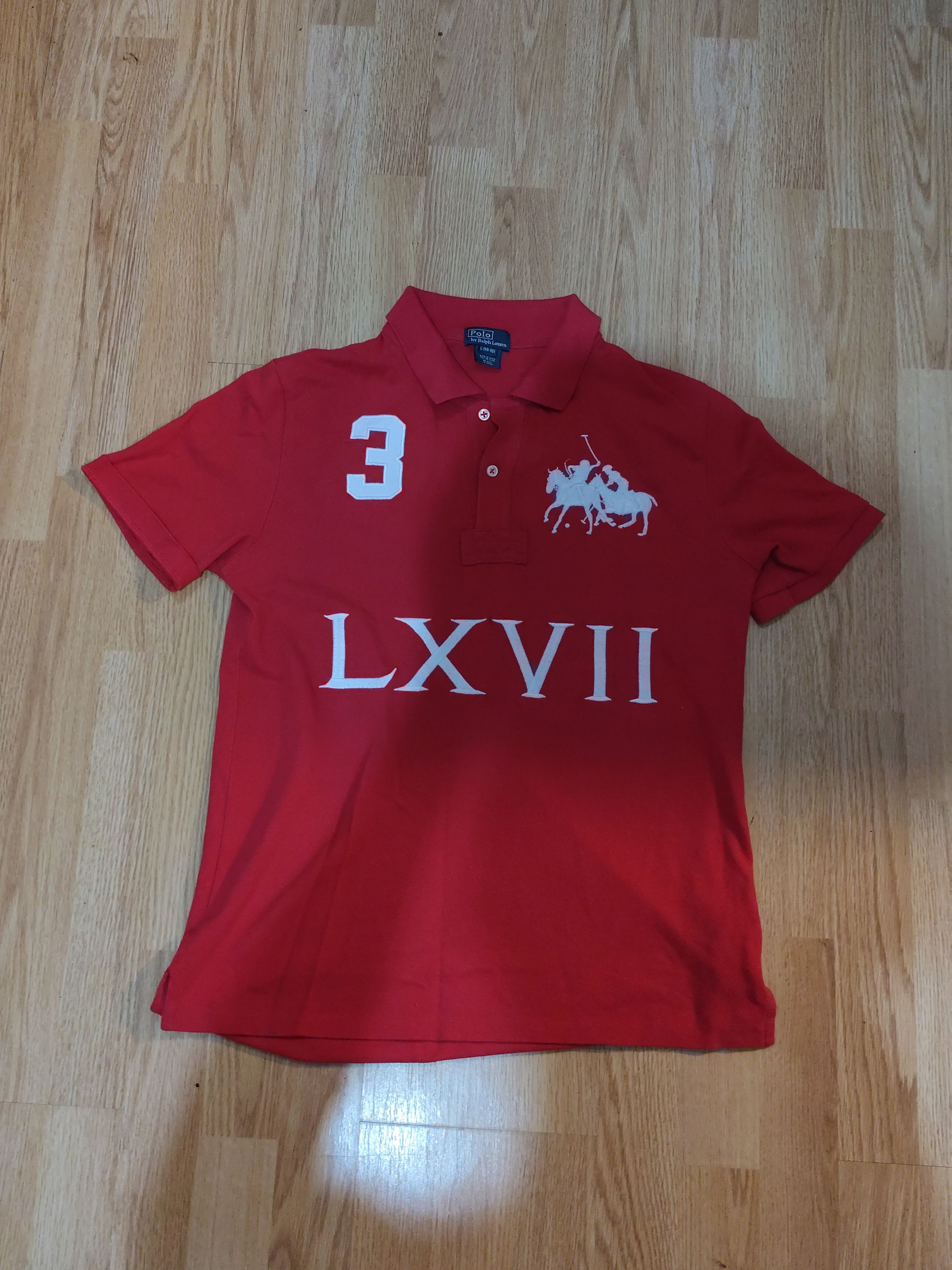 Polo Ralph Lauren Polo Ralph Lauren Big Pony Roman numbers shirt Size US L / EU 52-54 / 3 - 1 Thumbnail