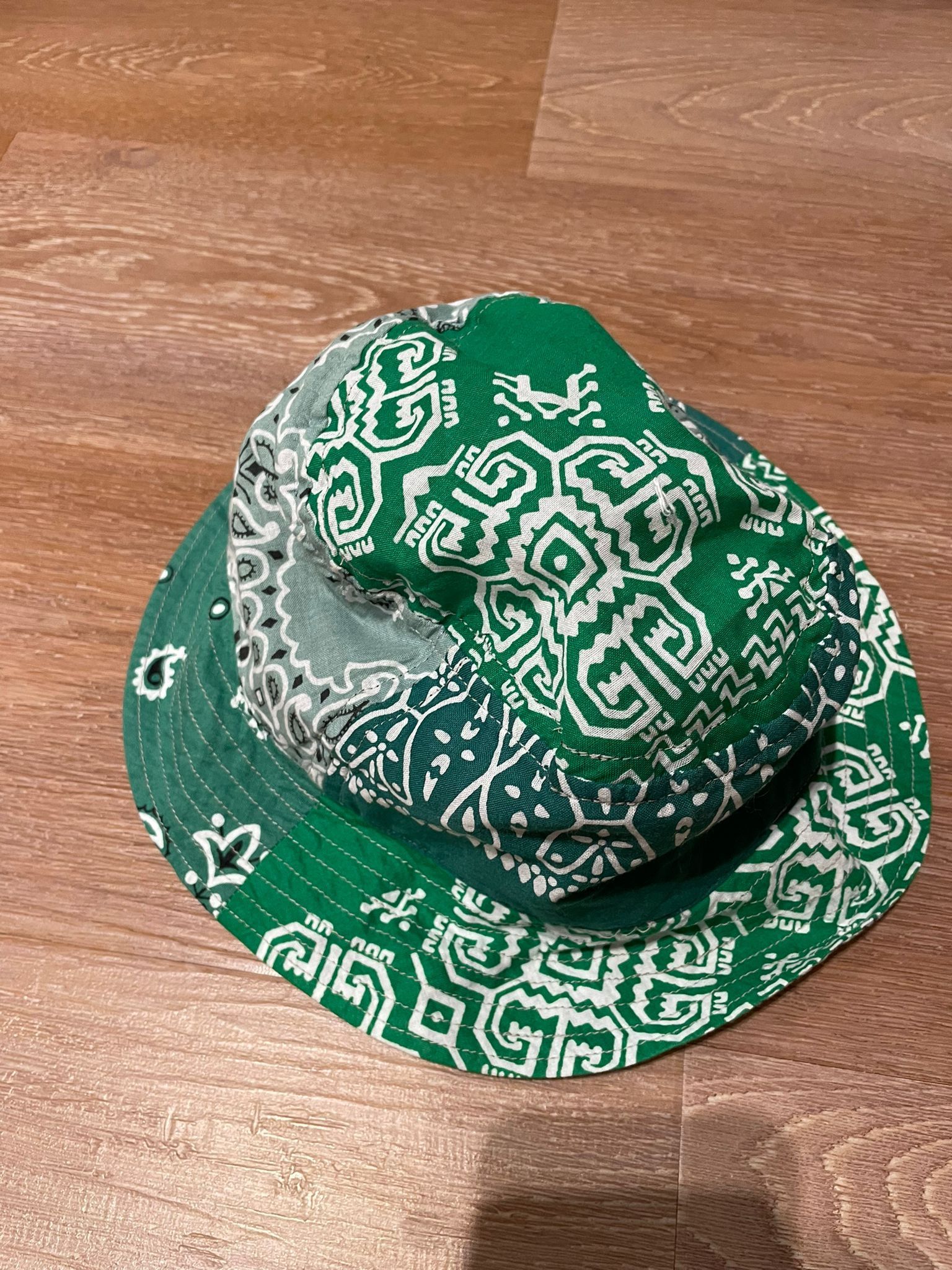 Kapital Kountry Capital bandana hat in green Size ONE SIZE - 3 Thumbnail