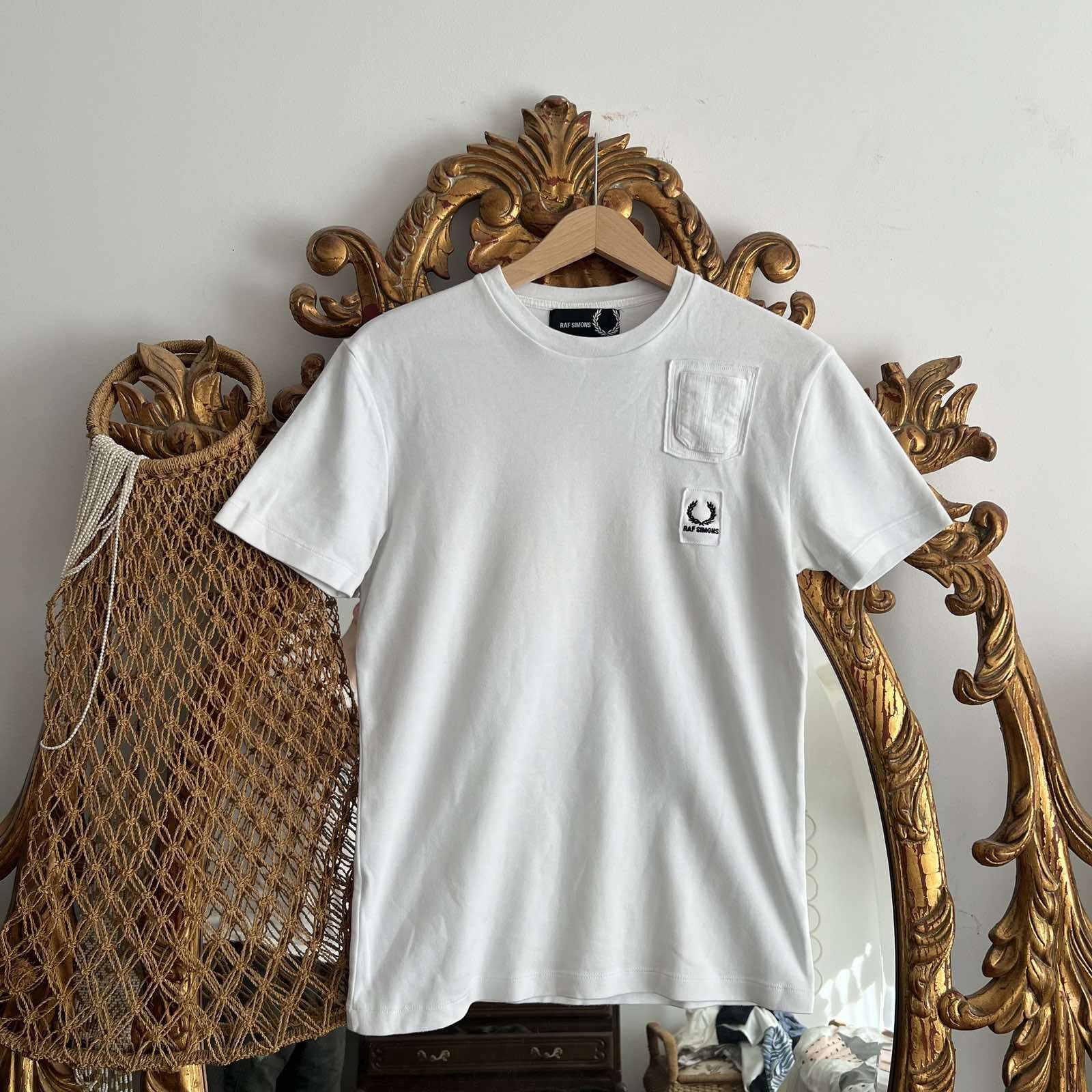 Other Rare Raf Simons x Fred Perry Pocket Tee Sz S Size US S / EU 44-46 / 1 - 1 Thumbnail