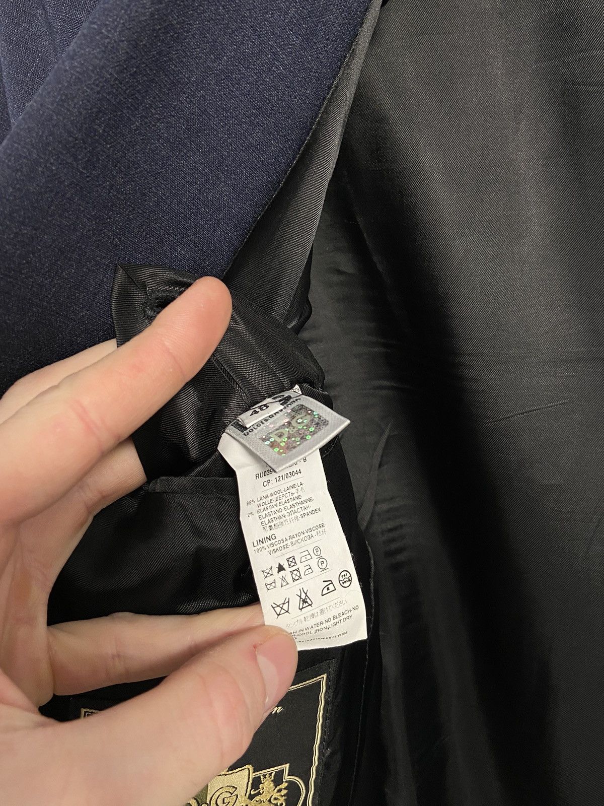 Dolce & Gabbana Dolce&Gabbana Blazer Coat 48 Size 48S - 10 Thumbnail