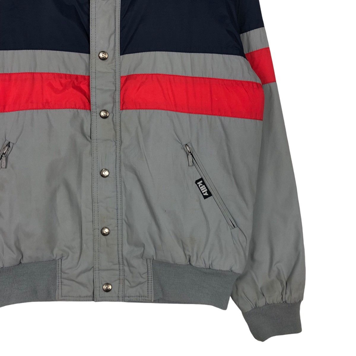 Asics × Japanese Brand × Vintage Vintage Kilty Racing Motor Sport Jacket Rare Medium Size US M / EU 48-50 / 2 - 4 Thumbnail