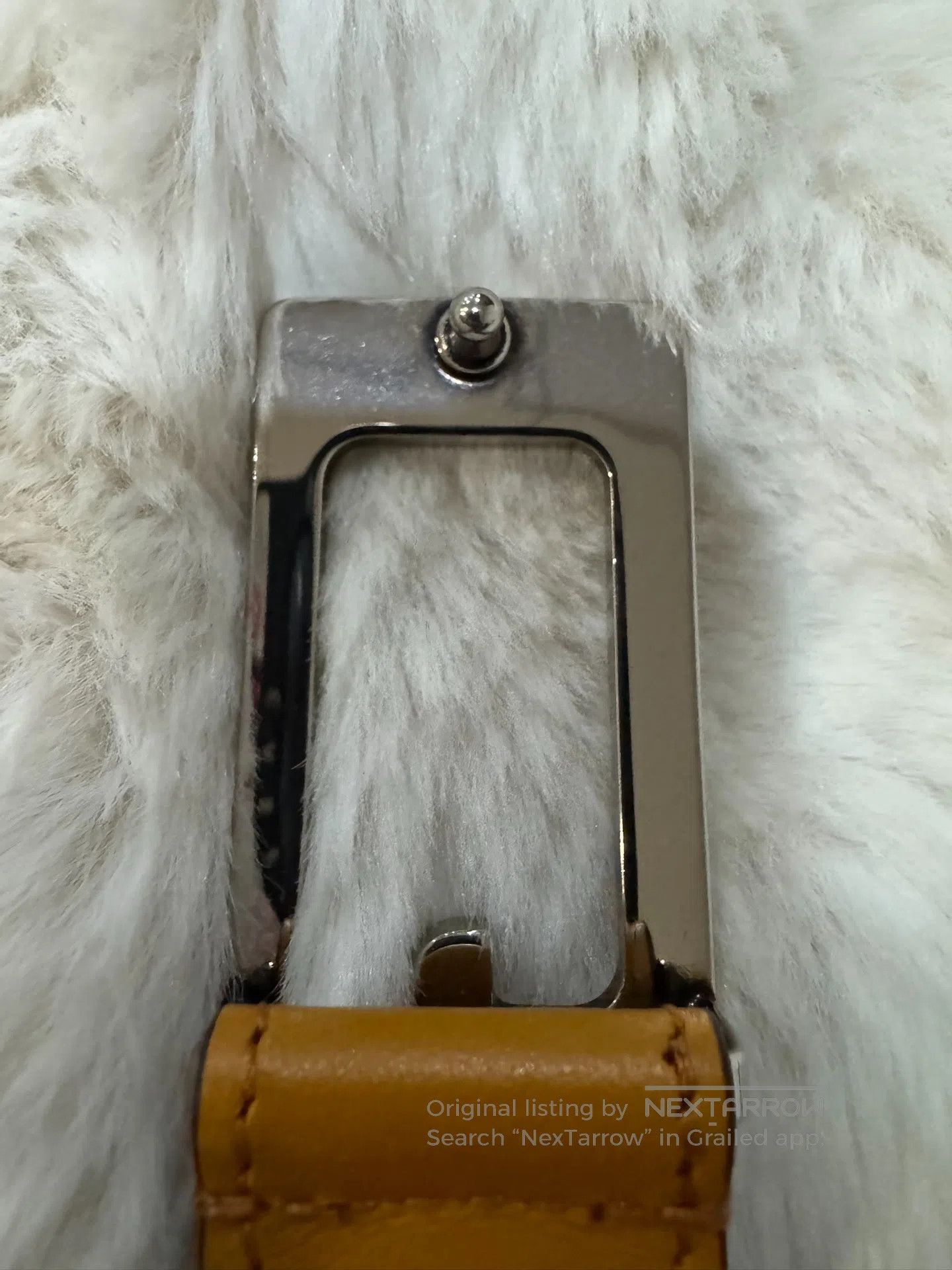 Gucci Guicci size 85 Star Silver Buckle Belt| Size ONE SIZE - 5 Thumbnail