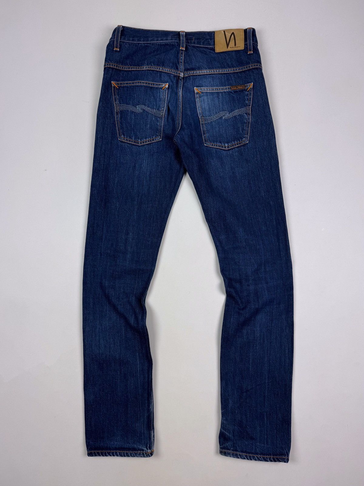 Nudie Jeans Nudie Jeans Co. Thin Finn Org.Dry Heavy Selvage Denim Jeans Size US 30 / EU 46 - 13 Thumbnail