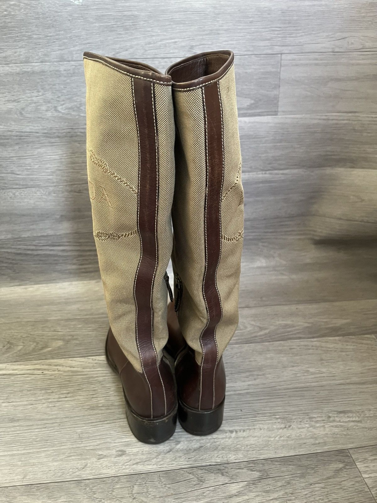 Prada Vintage Prada long riding boots Y2k sz 36.5 Size US 6.5 / IT 36.5 - 5 Thumbnail