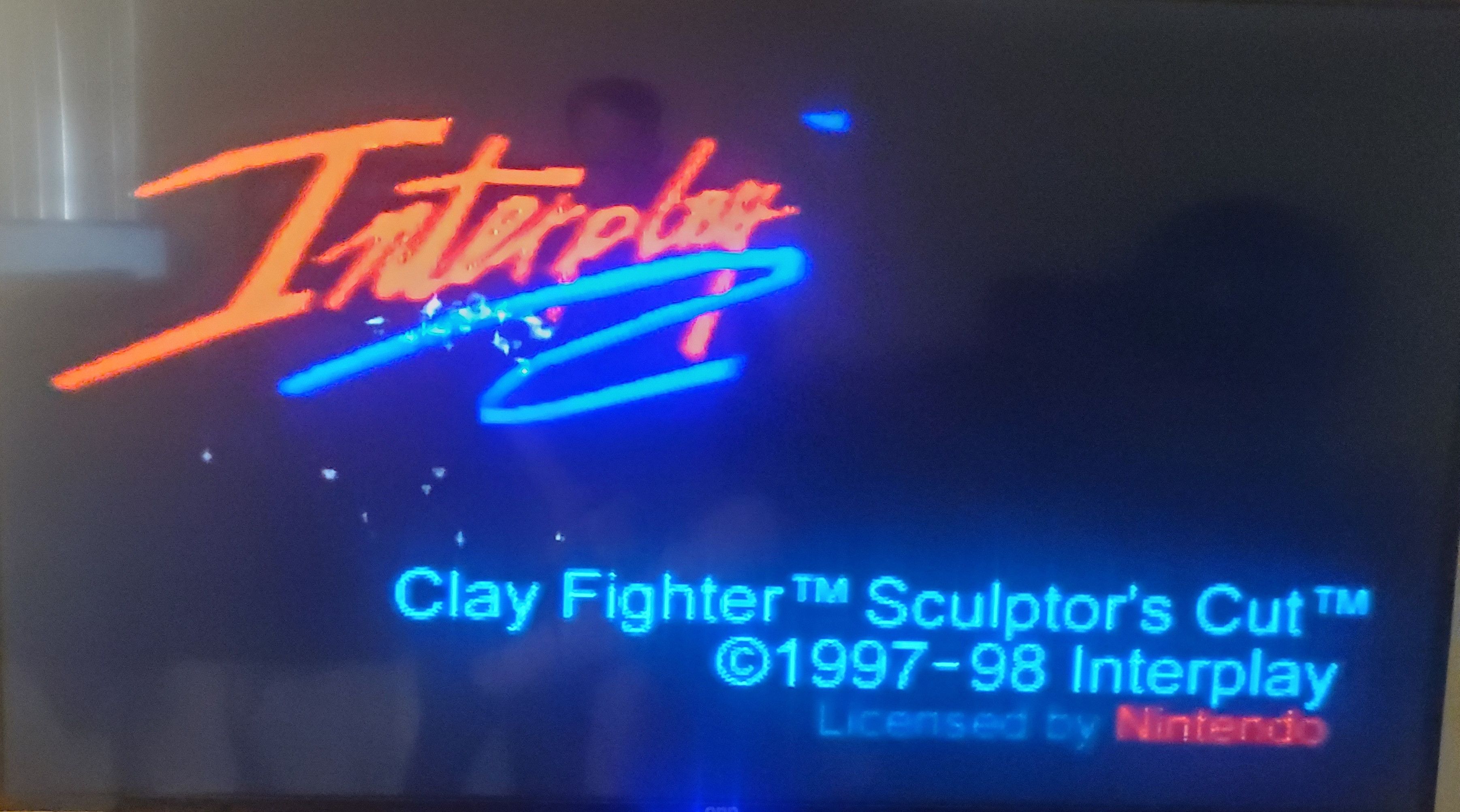 Nintendo Clay Fighter Sculptor's Cut N64 Nintendo 64 Video Game Size ONE SIZE - 2 Thumbnail