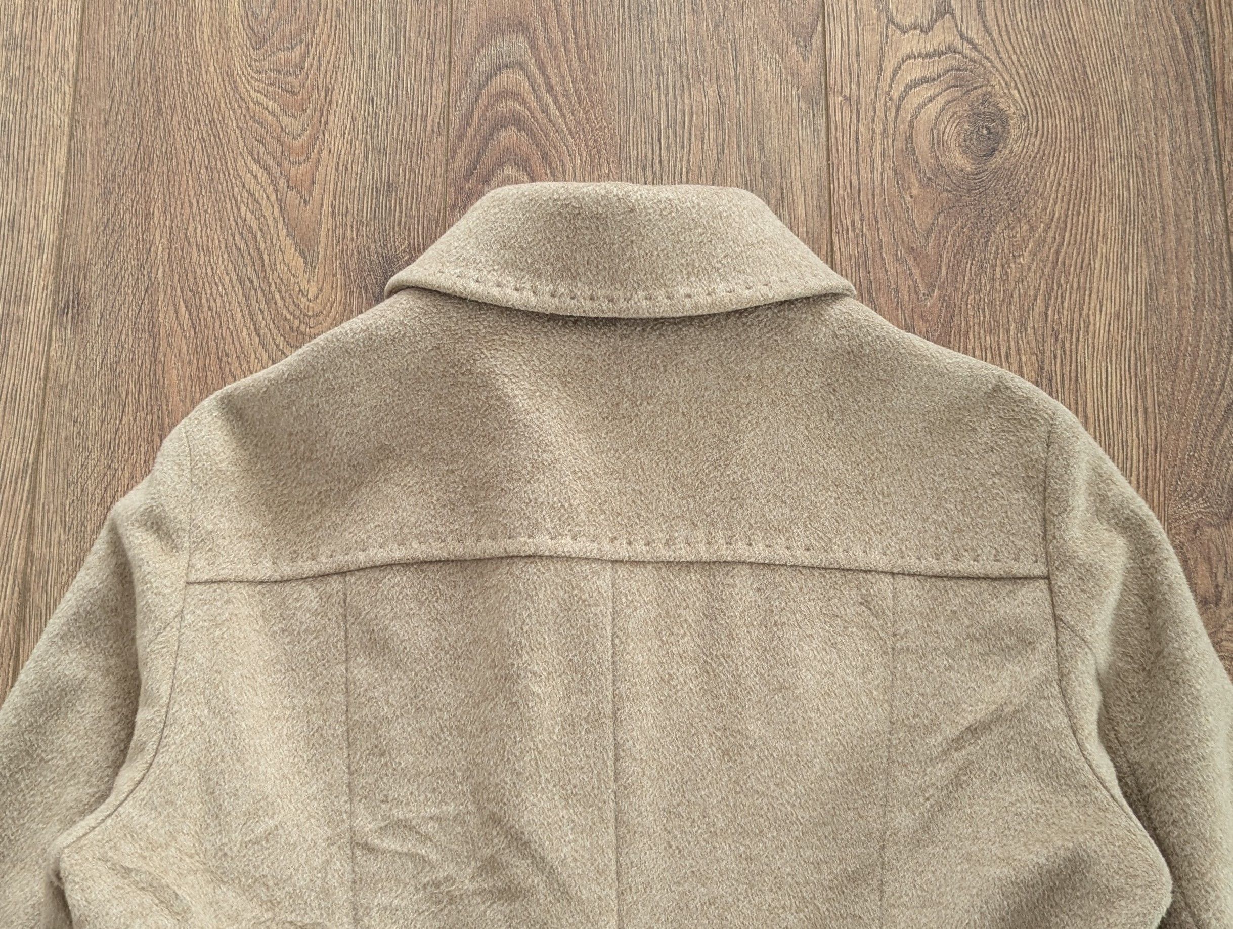 Max Mara MAX MARA Studio Double-Breasted Wool Coat MadeInItaly Luxury Size M / US 6-8 / IT 42-44 - 19 Thumbnail