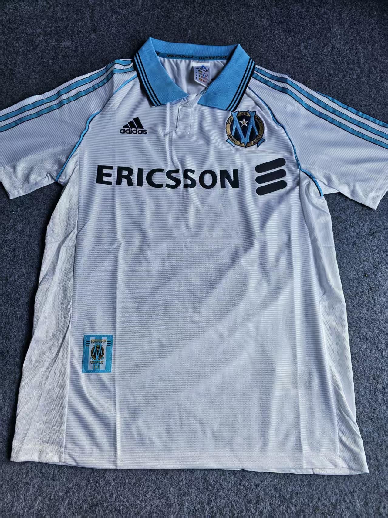 Other 1998 99 Marseille Jersey Home Size US M / EU 48-50 / 2 - 1 Thumbnail