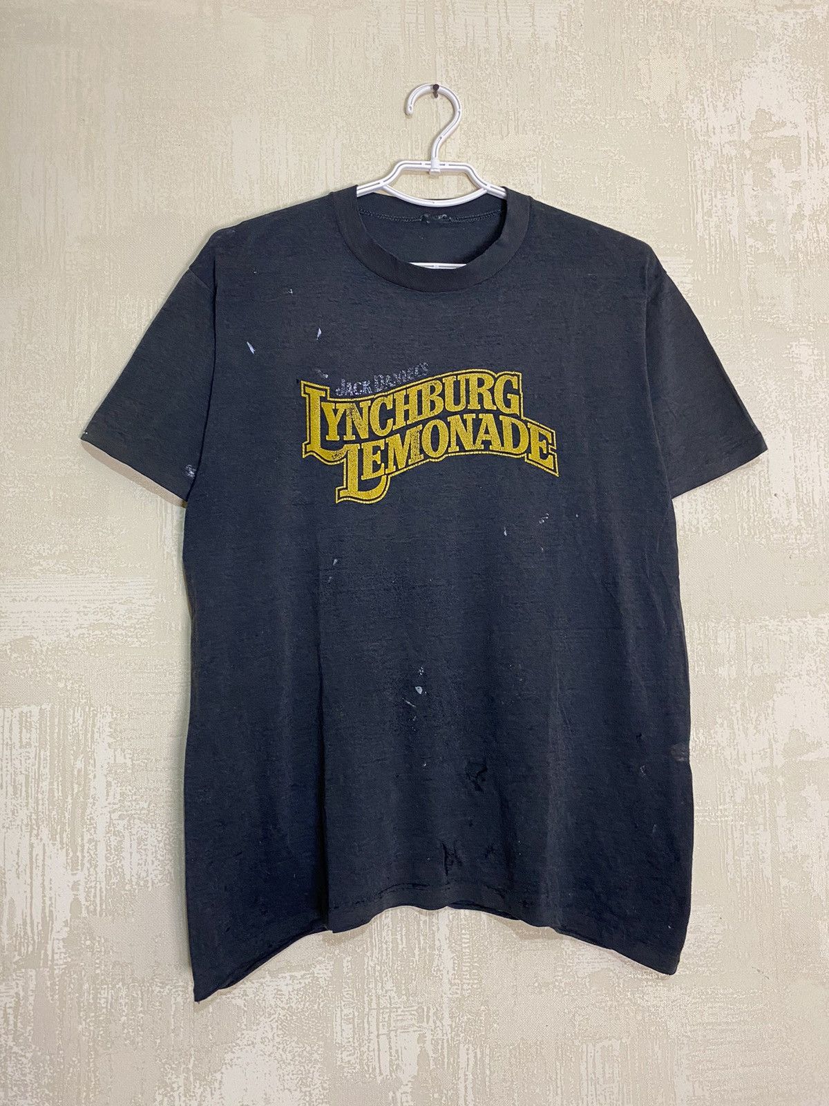 Vintage Vintage Jack Daniels Lynchburg Lemonade DISTRESSED Tee Size US L / EU 52-54 / 3 - 1 Thumbnail