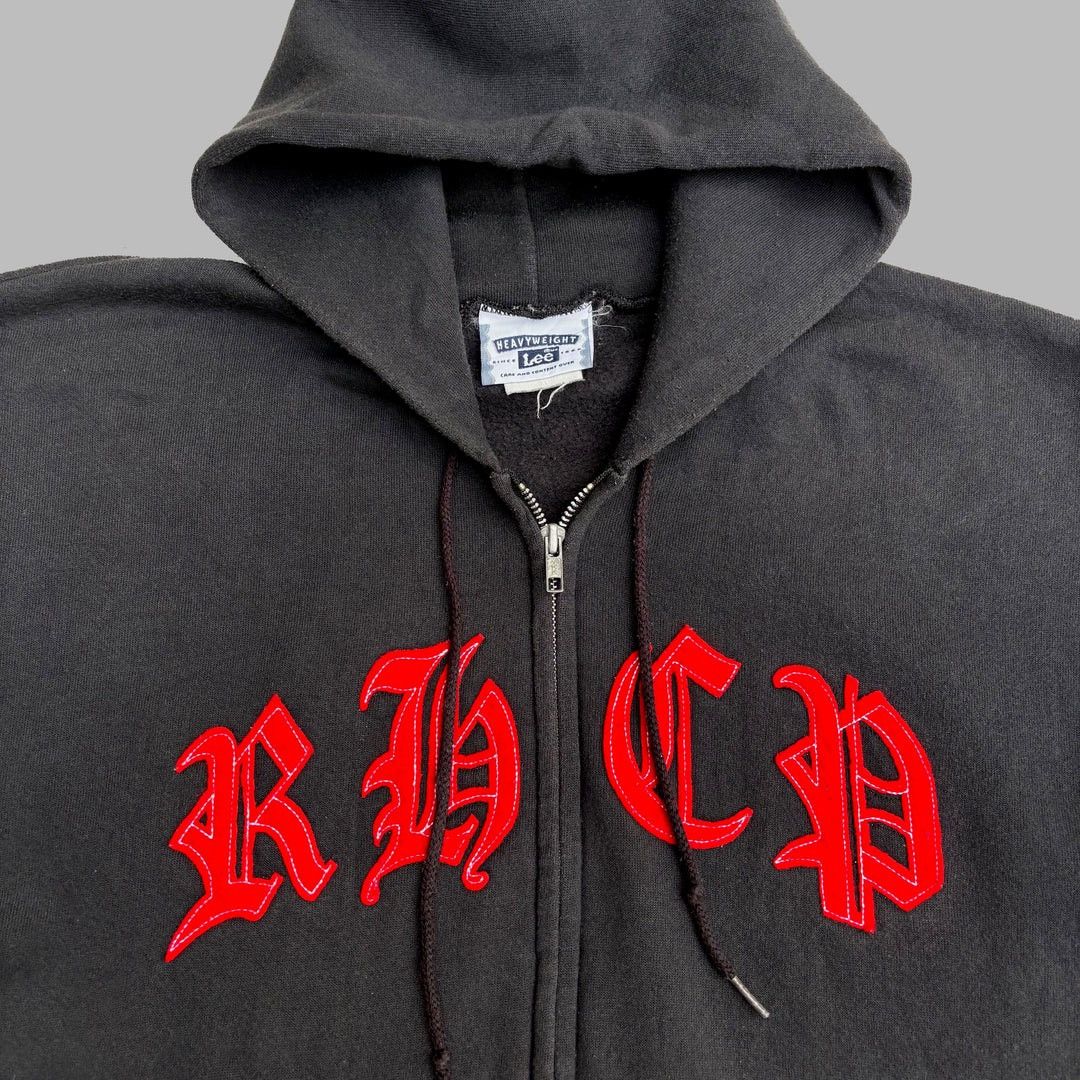 Lee Red Hot Chili Peppers 1990 90s Vintage Band Merch Hoodie Size US XL / EU 56 / 4 - 2 Thumbnail