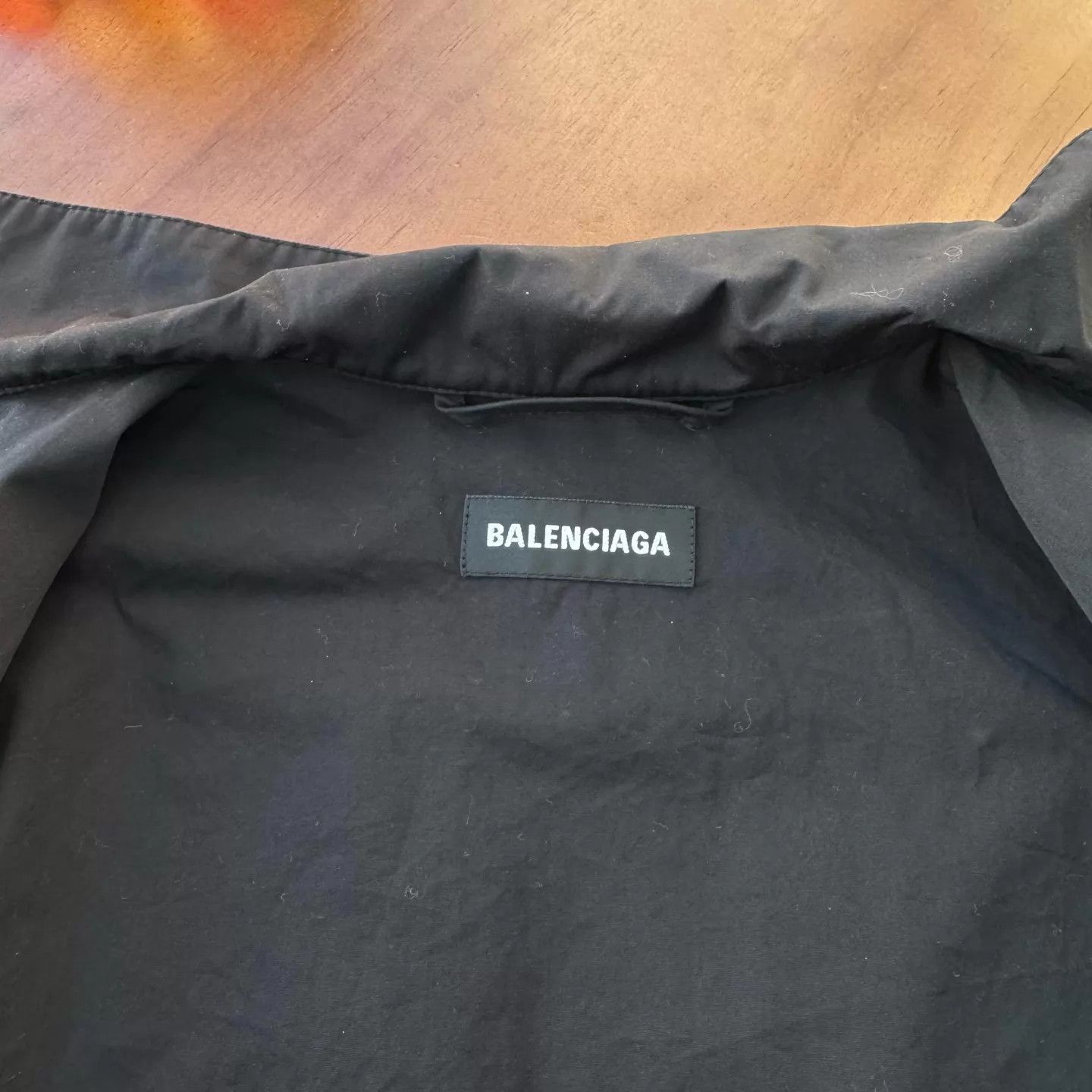 Balenciaga Balenciaga School Uniform Zip Jacket Black & Gray 44 Size US S / EU 44-46 / 1 - 6 Thumbnail