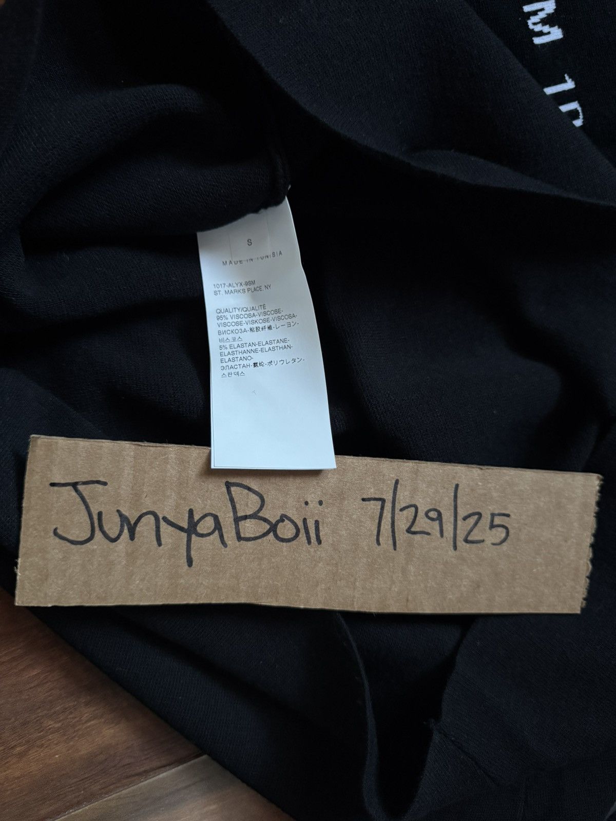 1017 ALYX 9SM 1017 ALYX 9SM Classic Black Band Logo Sweater Small Size US S / EU 44-46 / 1 - 6 Thumbnail