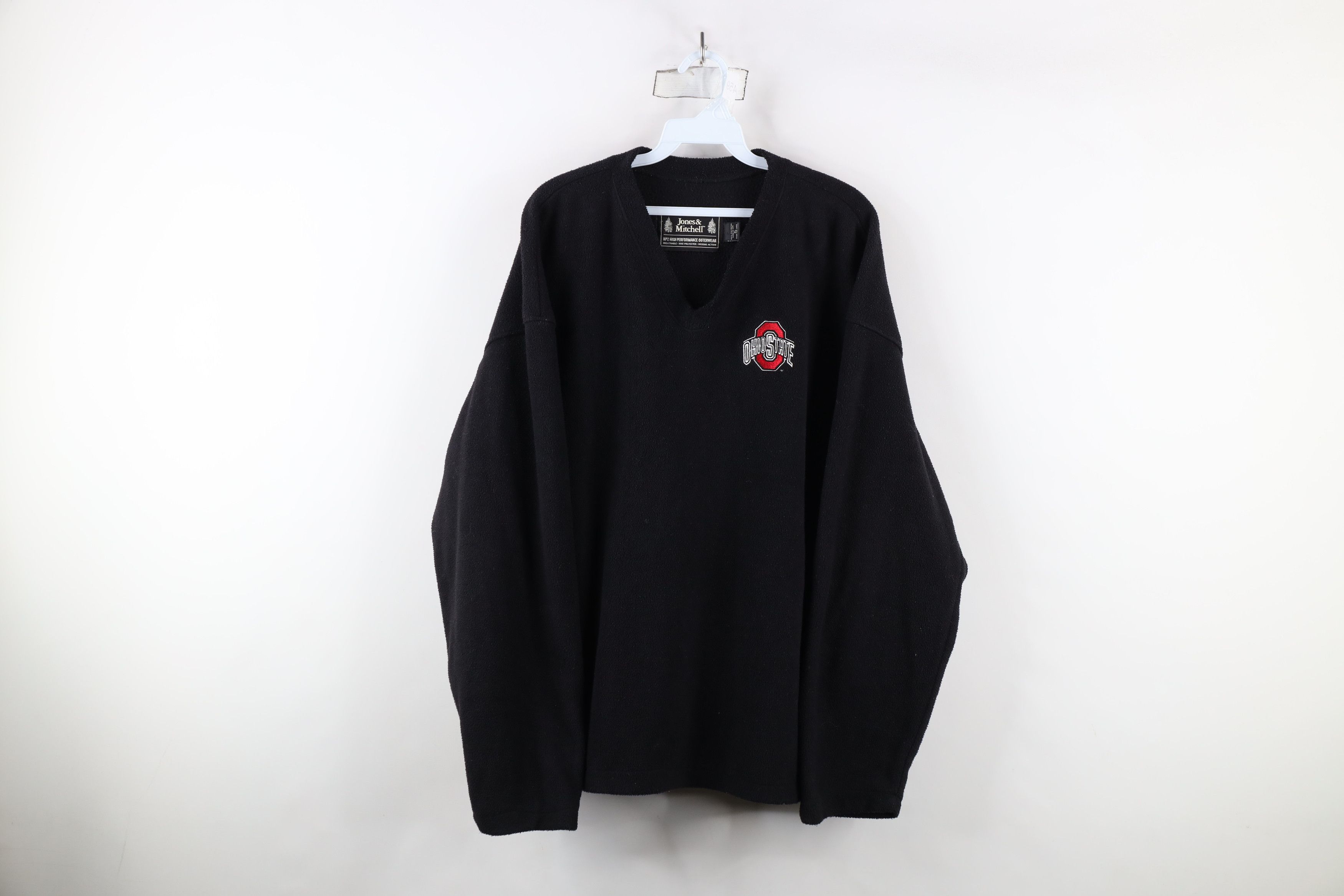 Vintage Vintage 90s Spell Ohio State University Fleece Sweater USA Size US XL / EU 56 / 4 - 1 Thumbnail