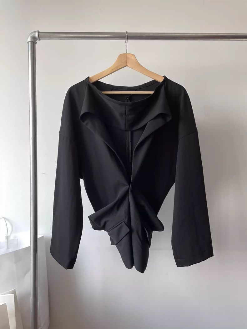 Comme des Garçons Black Deformed Jacket-2505