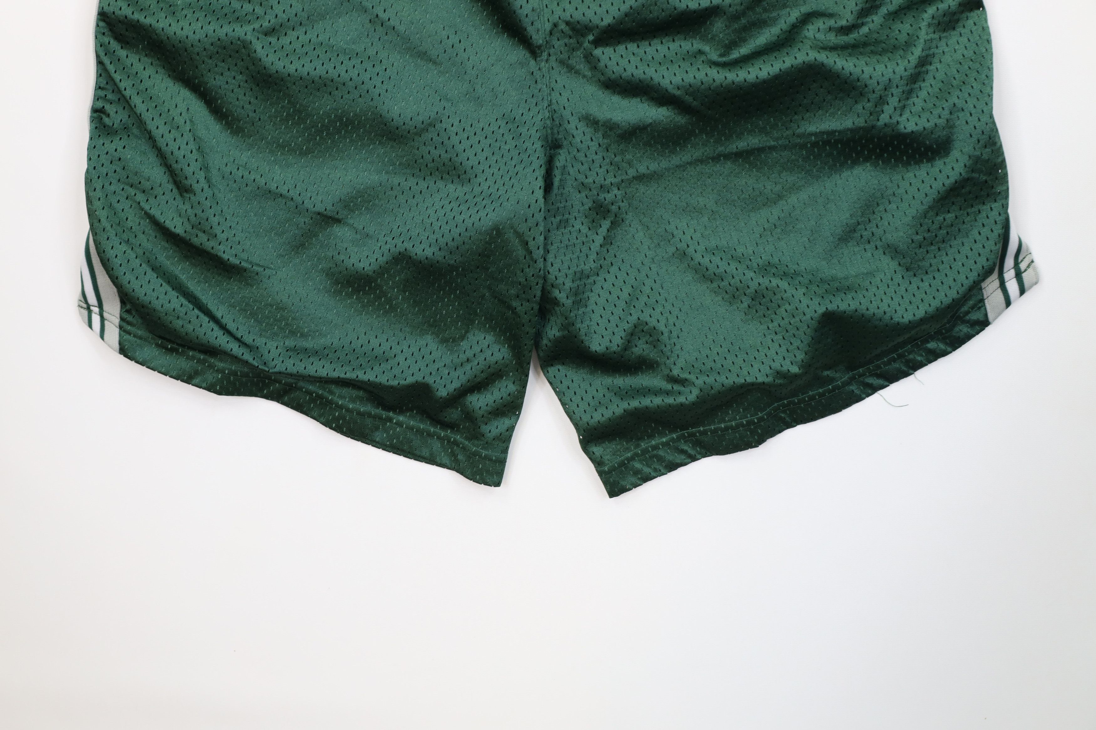 Vintage Vintage Michigan State University Mesh Basketball Shorts Size US 34 / EU 50 - 15 Thumbnail