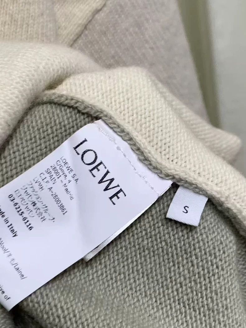 Loewe Loewe Cotton wool patchwork sweater Size S / US 4 / IT 40 - 4 Thumbnail