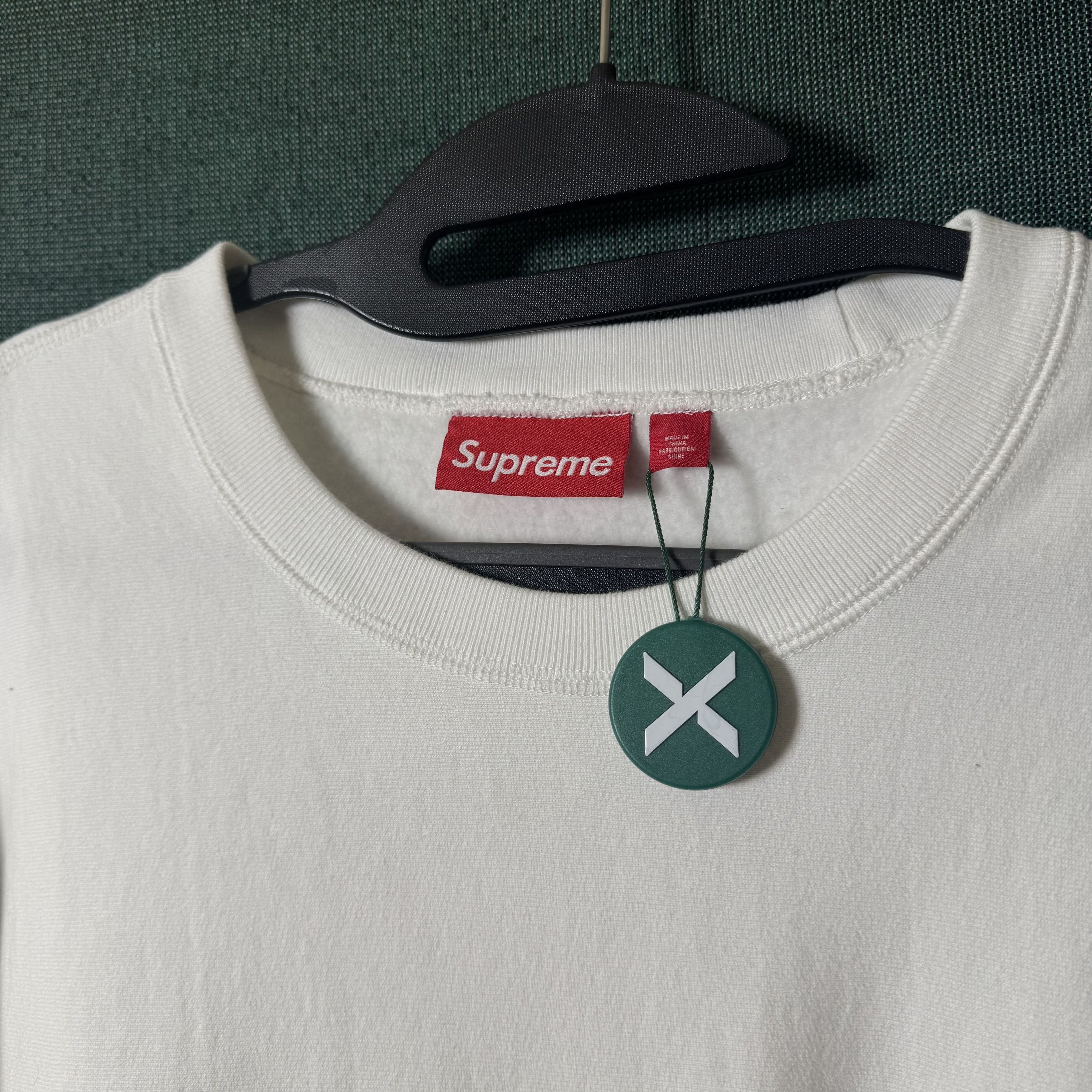 Supreme Supreme Washed Box Logo Crewneck Size US XL / EU 56 / 4 - 4 Thumbnail