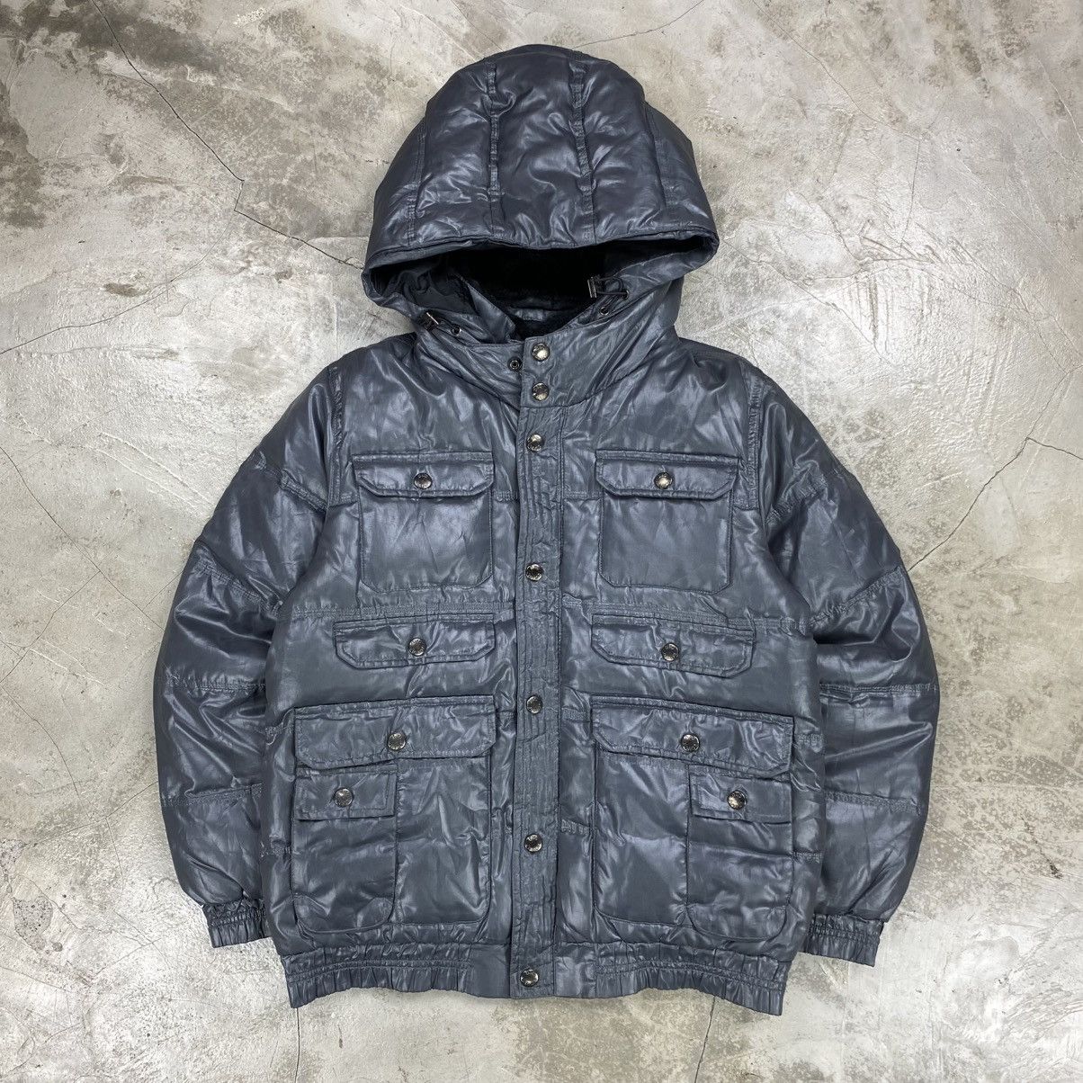 Junior Multi Pocket Puffer Jacket