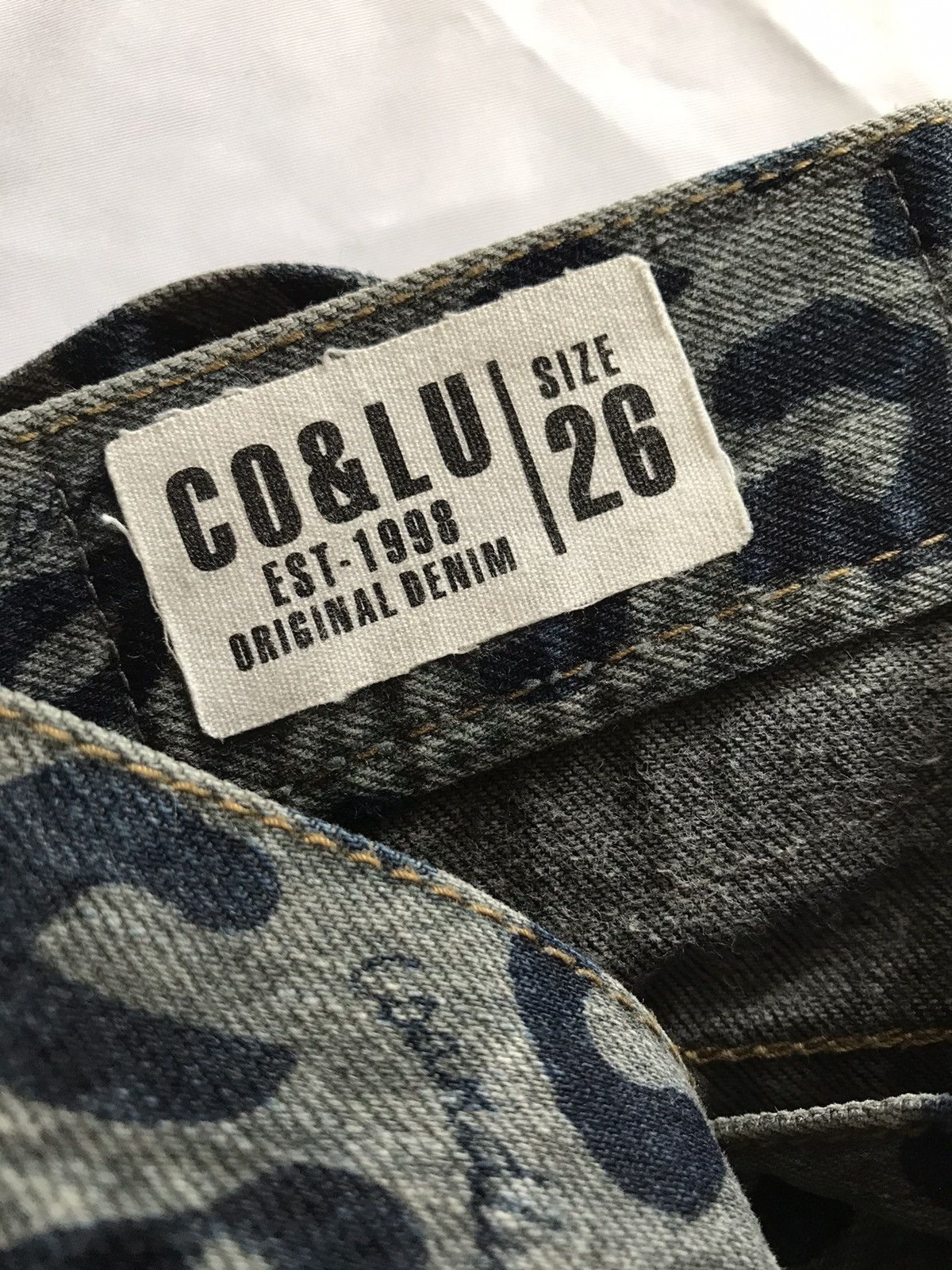20471120 × Beauty Beast × Hysteric Glamour JAPANESE BRAND LEOPARD FULLPRINT JEANS Size US 30 / EU 46 - 7 Thumbnail