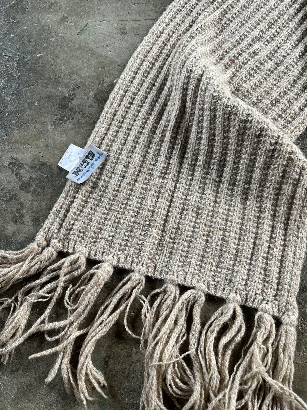 Designer × Vintage × Vivienne Westwood Vintage Vivienne Westwood Wool Scarves Logo Size ONE SIZE - 5 Thumbnail