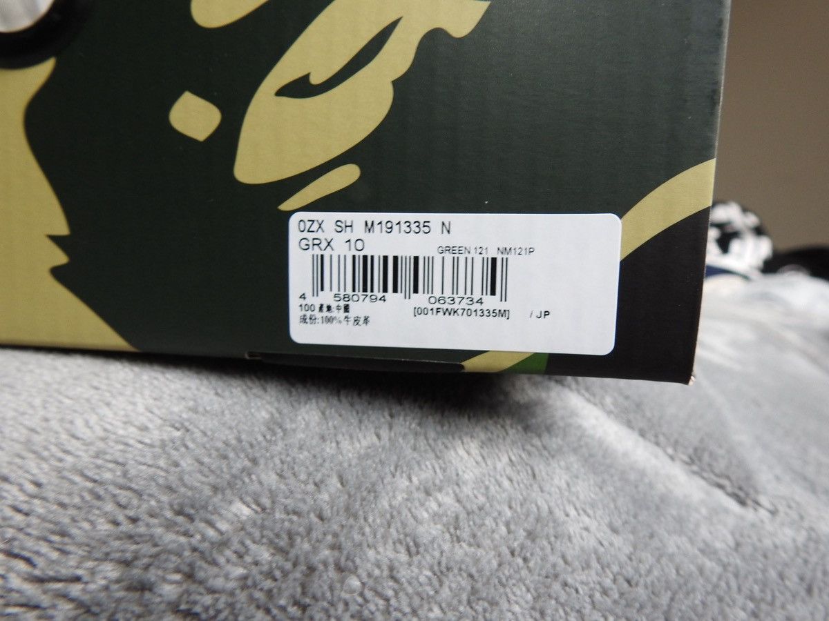 Bape BAPE STA Low White / Green ABC Camo (2024) Size US 10 / EU 43 - 18 Thumbnail
