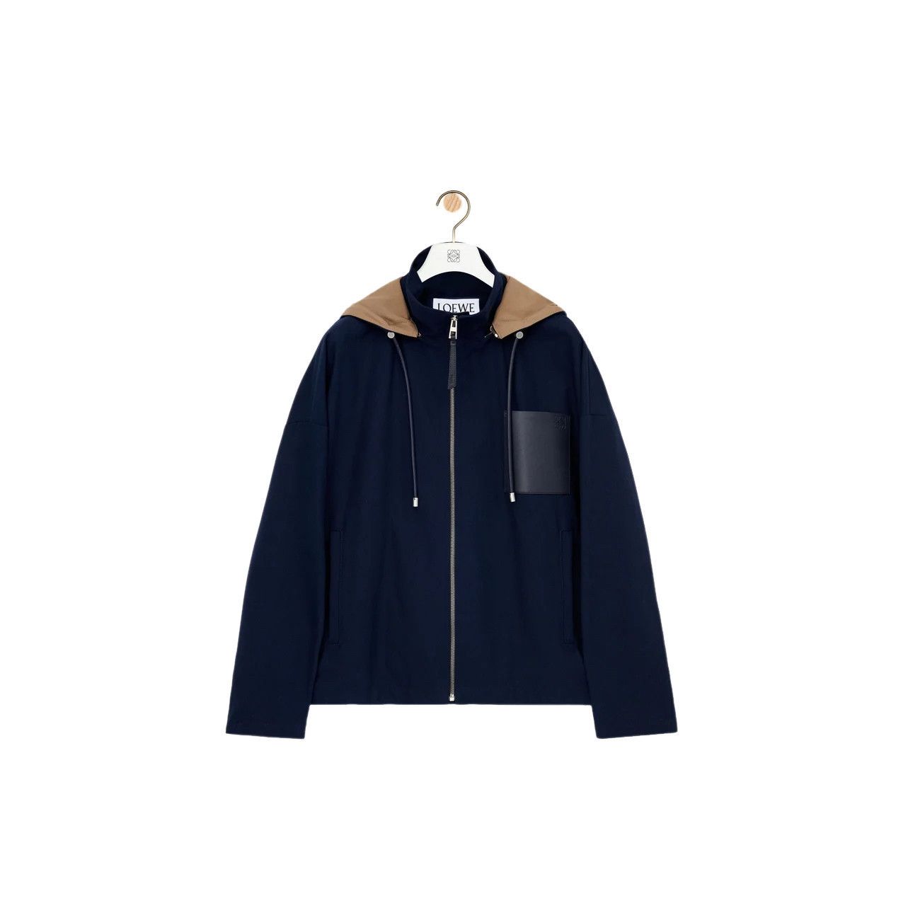 Loewe LOEWE $2900 Navy/Beige Cotton Jacket New & Authentic (Men's Size US S / EU 44-46 / 1 - 1 Preview