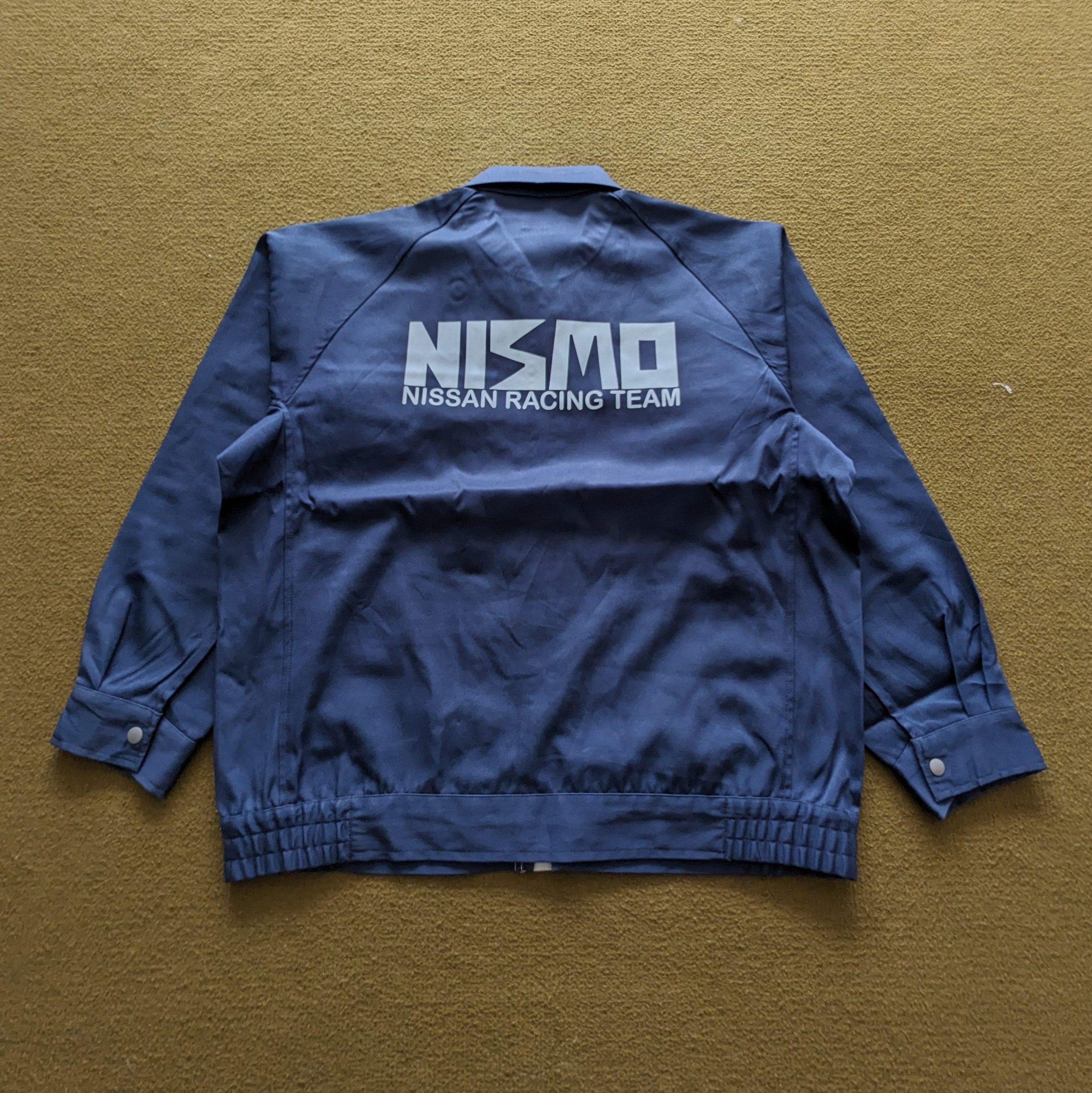 Vintage Vintage NISMO NISSAN Racing Uniform Workers Custom Jacket Size US L / EU 52-54 / 3 - 1 Thumbnail