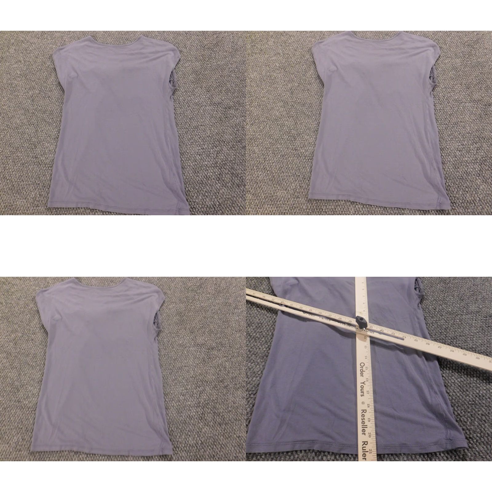 Ann Taylor Loft Ann Taylor Loft Blouse Petites P2XS XS SP Blue Sleeveless Round Neck Pullover Casual Rayon Lightweight Stretch Buttons Women Blouse Size XXS / US 00 / IT 34 - 8 Thumbnail