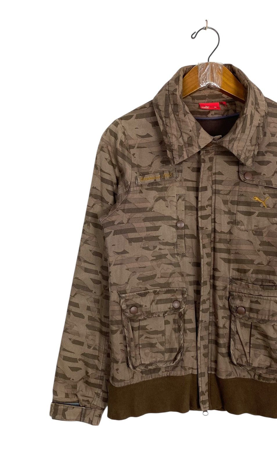 Puma Rare‼️Puma Camouflage Jacket Size XS / US 0-2 / IT 36-38 - 2 Thumbnail