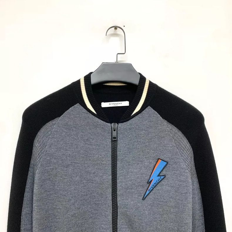 Givenchy Givenchy Wool lightning embroidery baseball jacket, size S Size US S / EU 44-46 / 1 - 3 Thumbnail