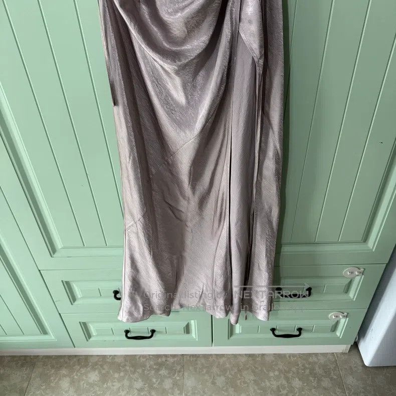 Acne Studios Acne Studios Ladies' Camisole Dress, Silver Gray, 100% Ace Size XS / US 0-2 / IT 36-38 - 6 Thumbnail