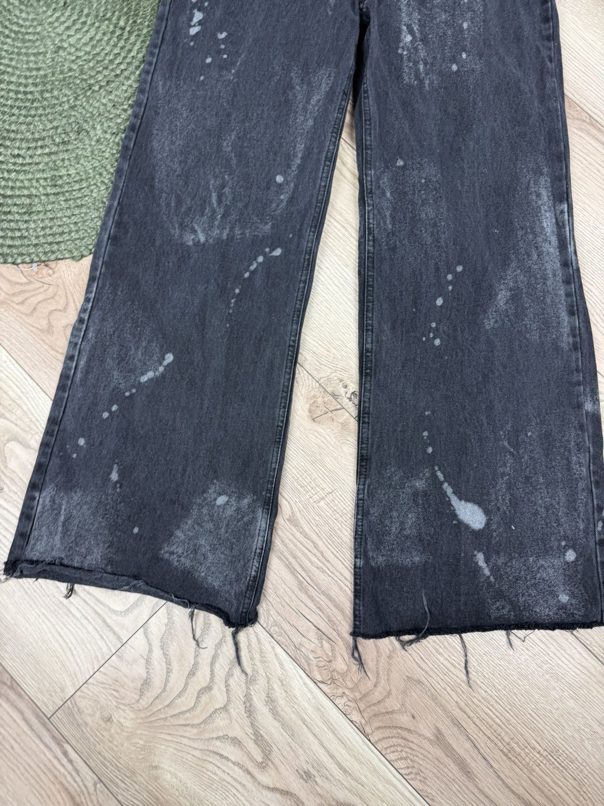 Vintage Vintage Ragged Jeans Avantgarde bootcut Denim Pants Rare Y2K Size US 30 / EU 46 - 2 Thumbnail