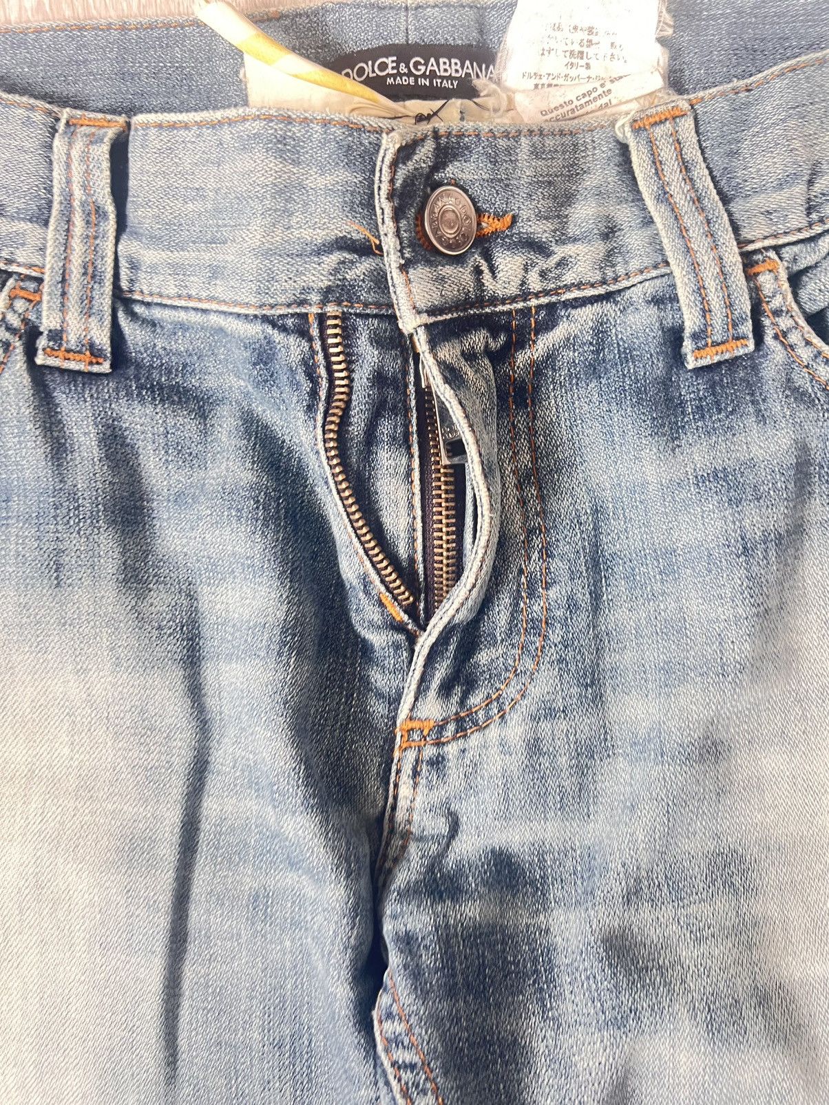 Dolce & Gabbana Dolche&Gabbana Streight Denim Jeans Women Size 36" / US 14 / IT 50 - 4 Thumbnail