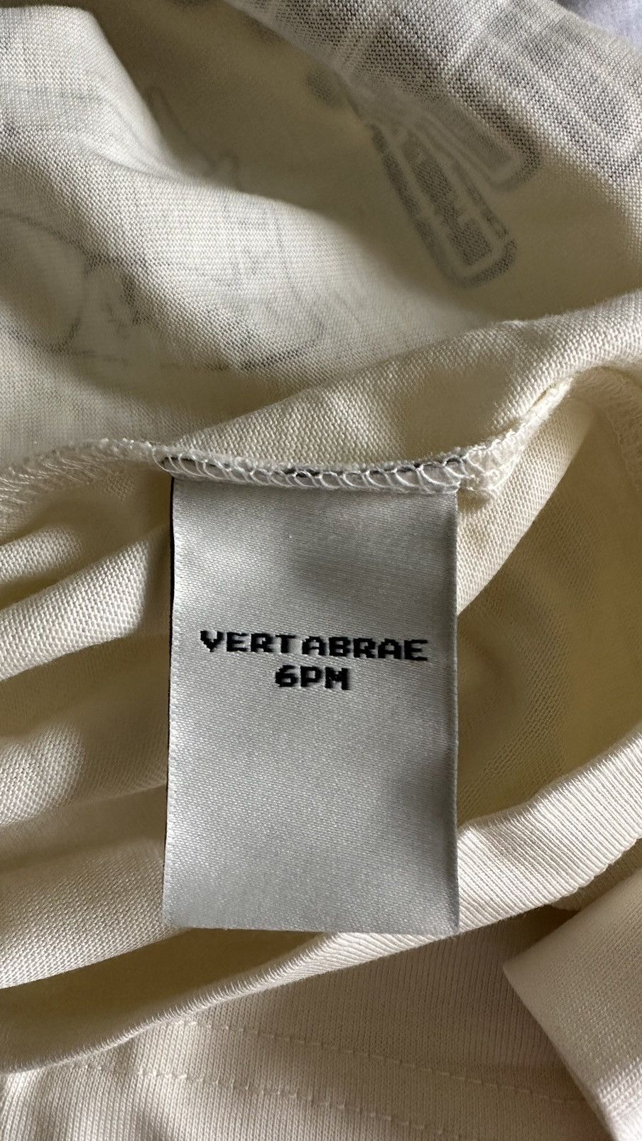 Vertabrae Vertabrae T-Shirt cream Size US XS / EU 42 / 0 - 4 Thumbnail