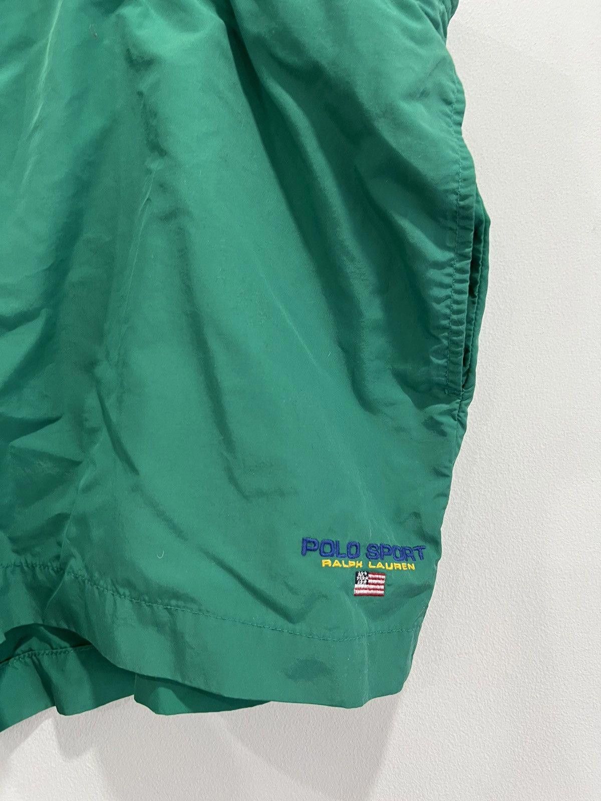 Polo Ralph Lauren Vintage Ralph Lauren Polo Sport Shorts swim trunks green Size US 36 / EU 52 - 3 Thumbnail